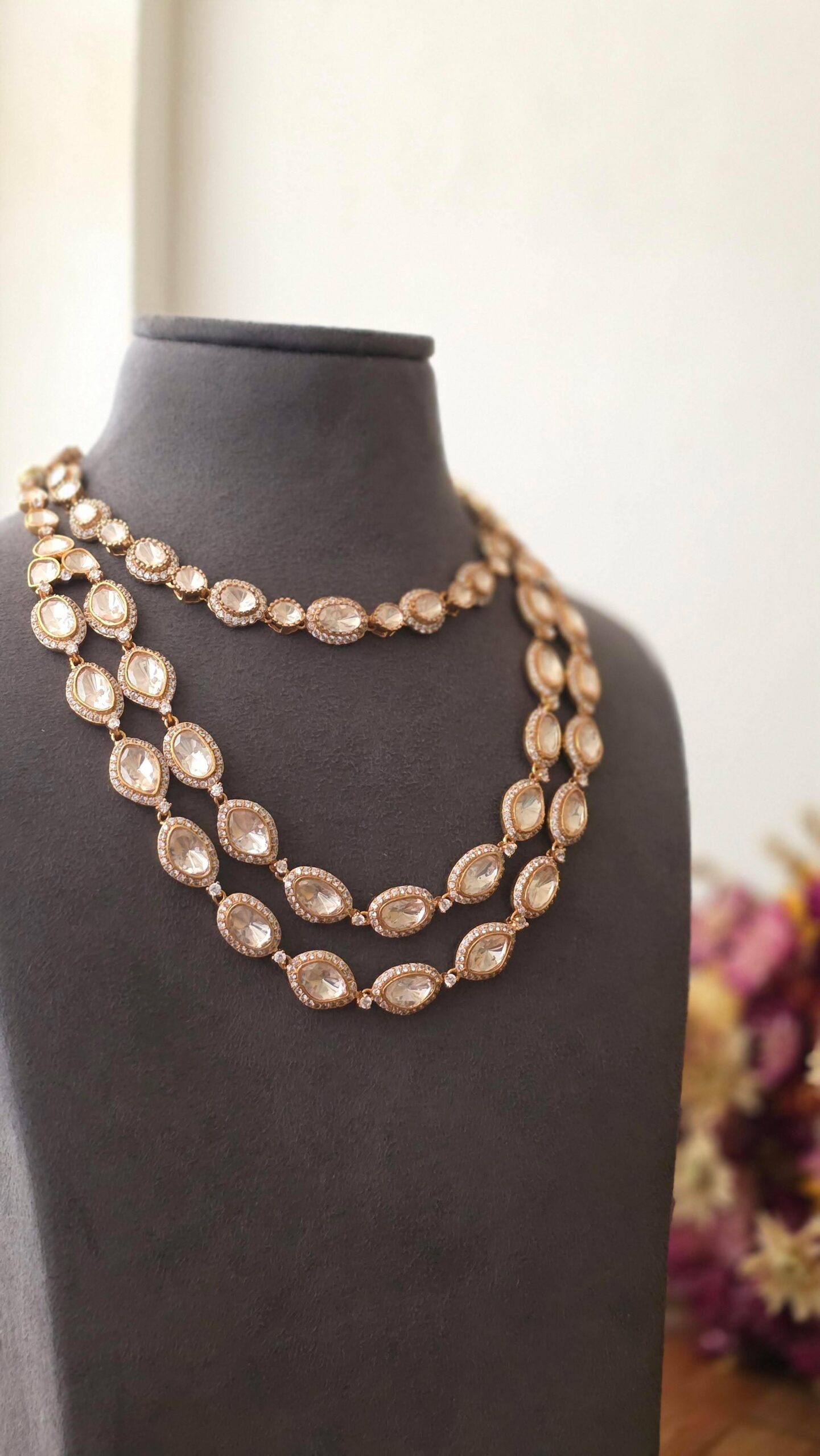 Mia polki necklace Thumbnail