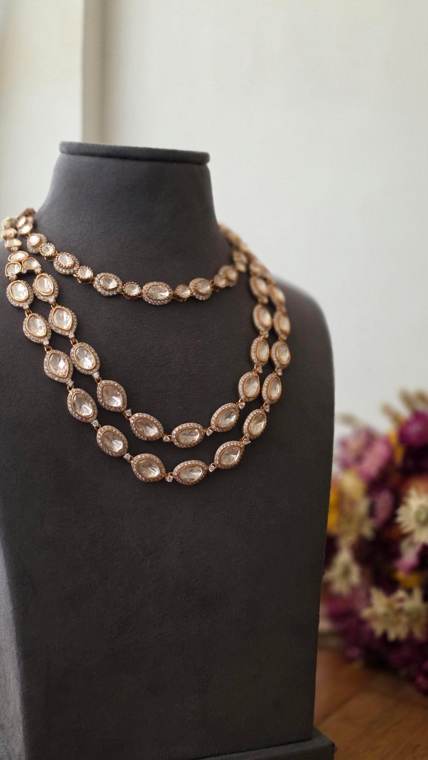 Mia polki necklace Thumbnail