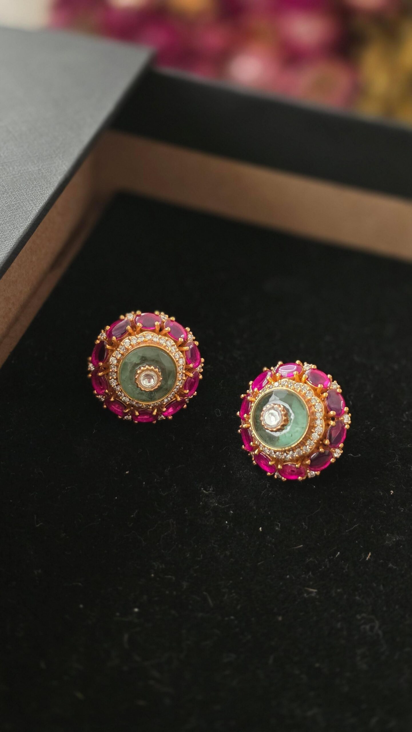 Sarah polki studs Thumbnail