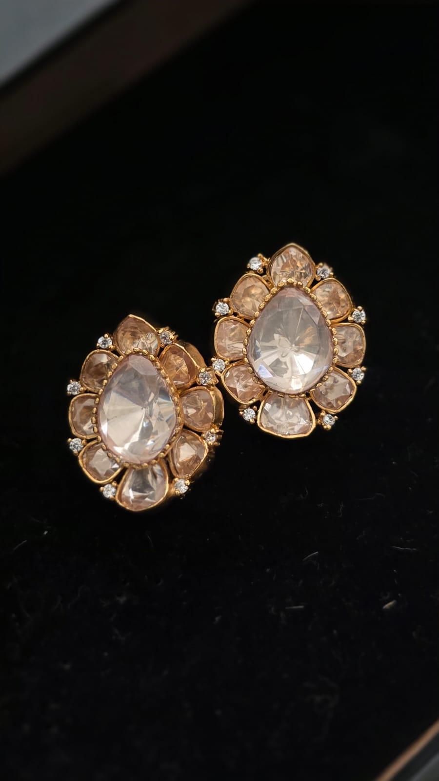 Sabina polki studs Thumbnail