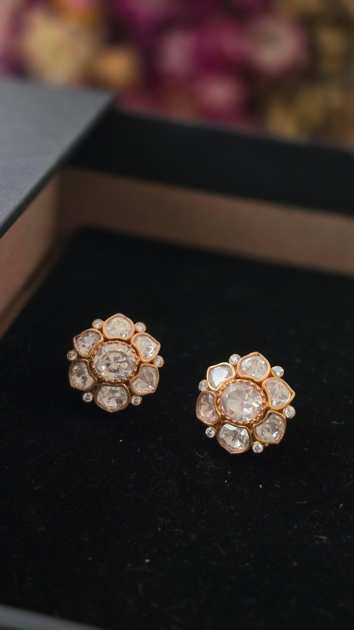 Adah polki studs Thumbnail