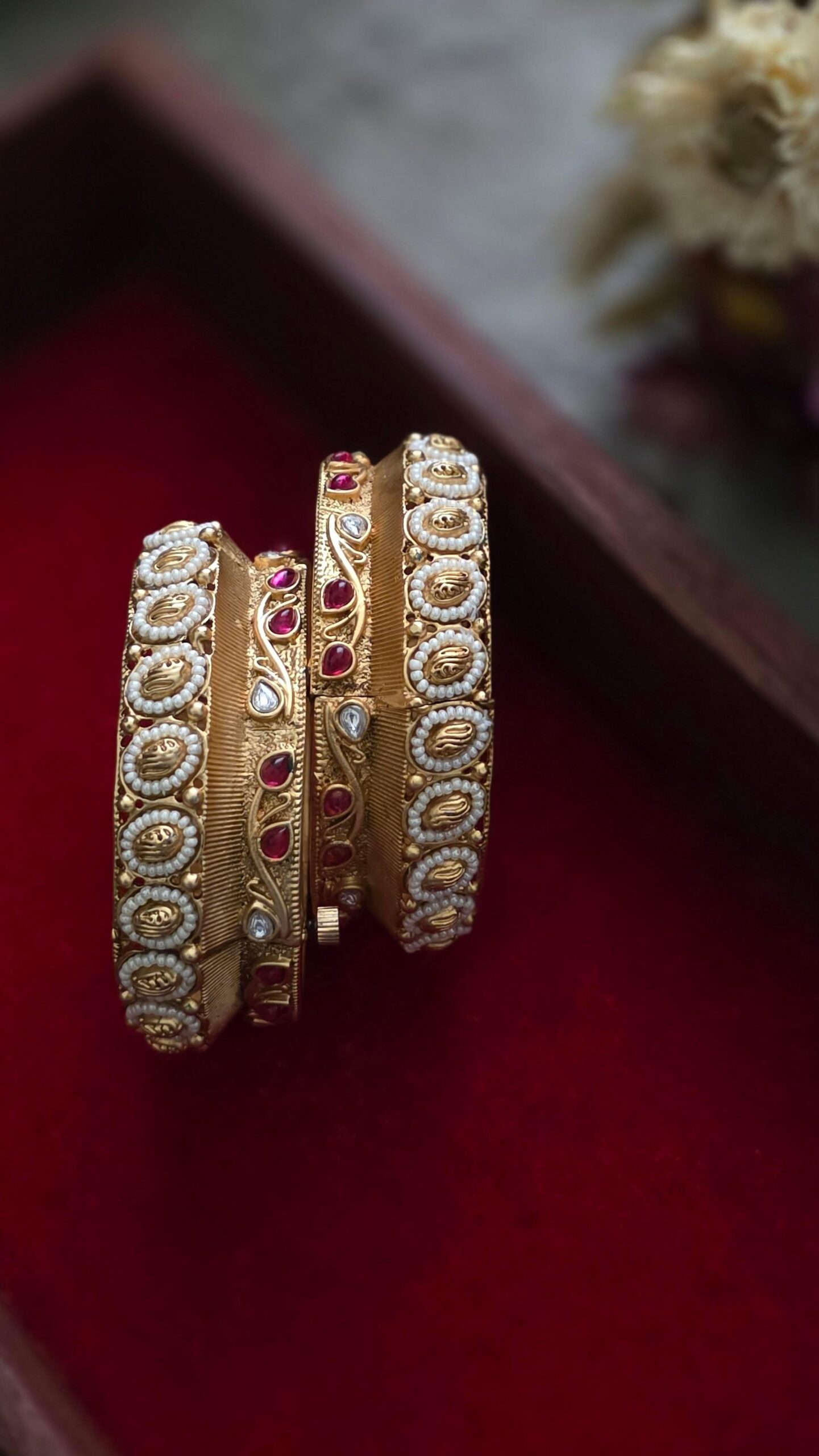 Ayla openable handcrafted bangles Thumbnail