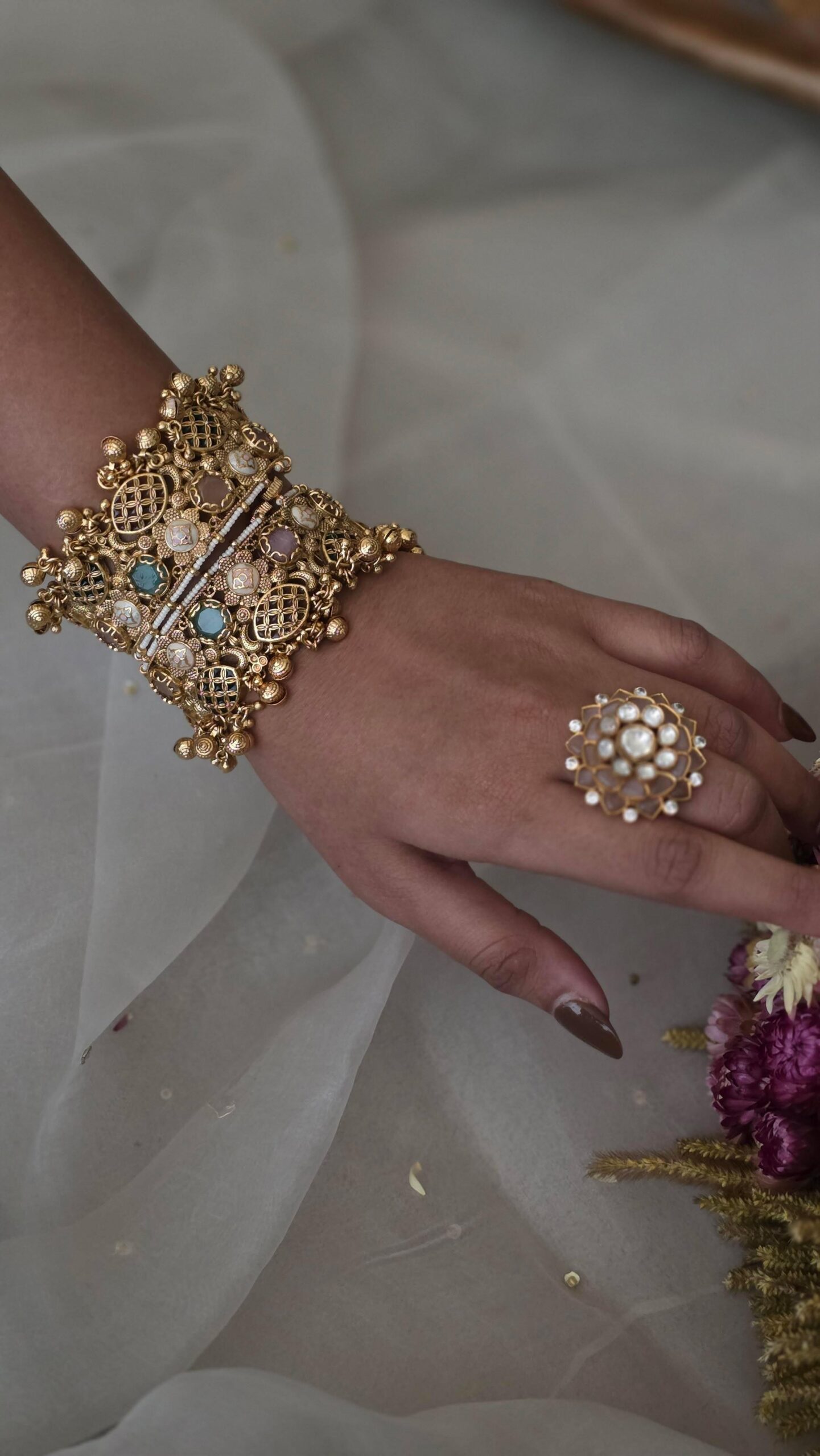 Ahana openable handcrafted bangles Thumbnail