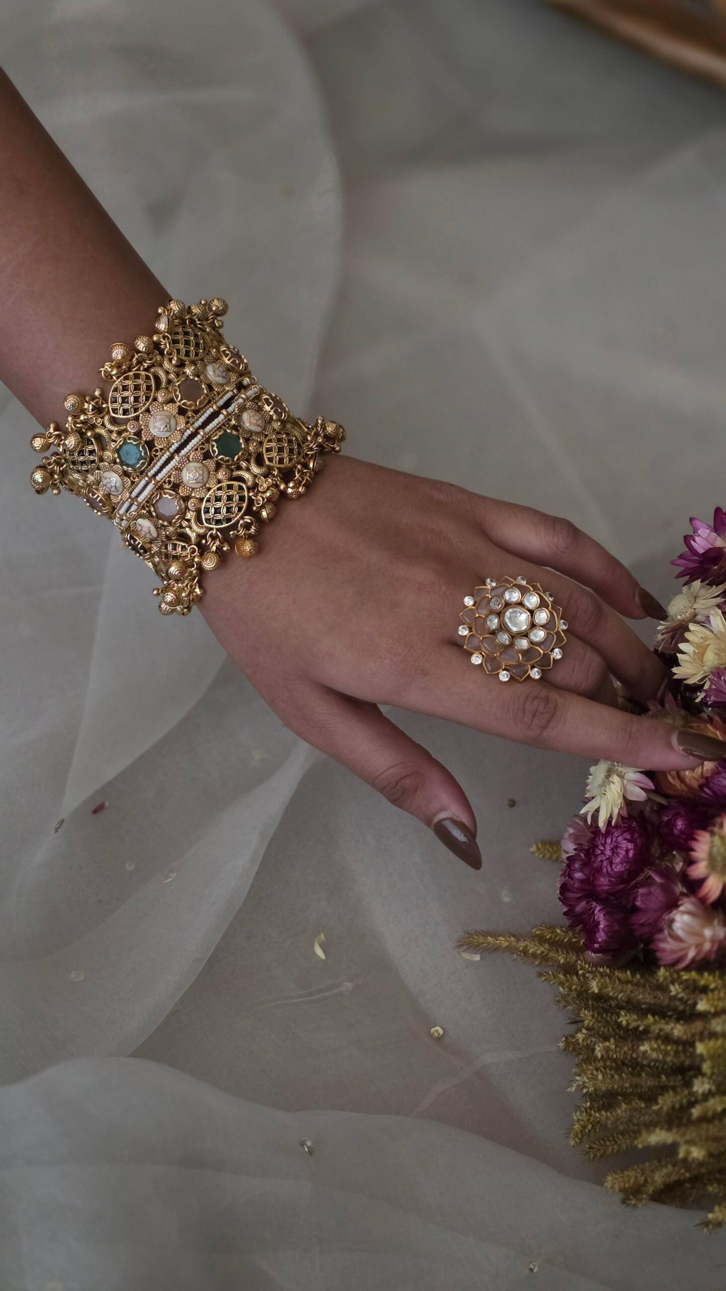 Ahana openable handcrafted bangles Thumbnail