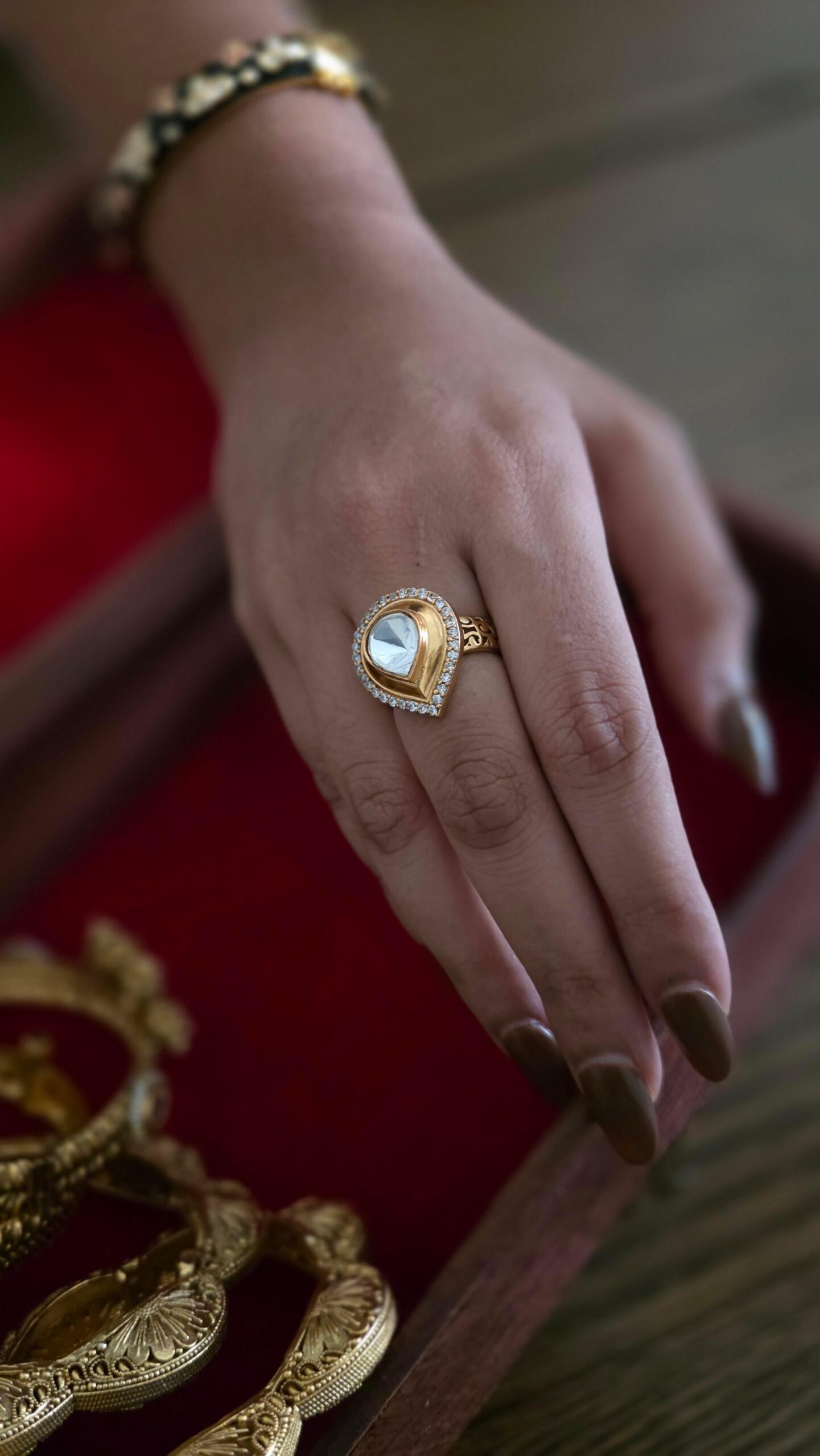 Ketki Polki Ring Thumbnail