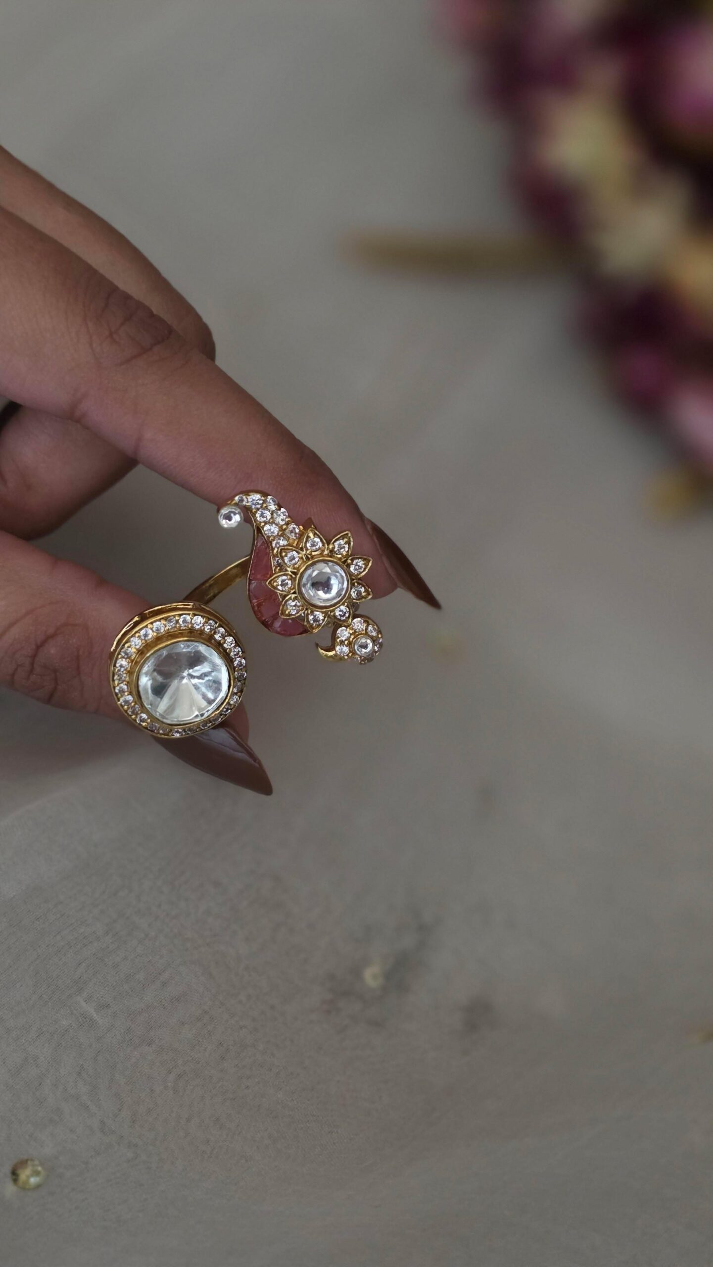 Ruhani Polki Ring Thumbnail