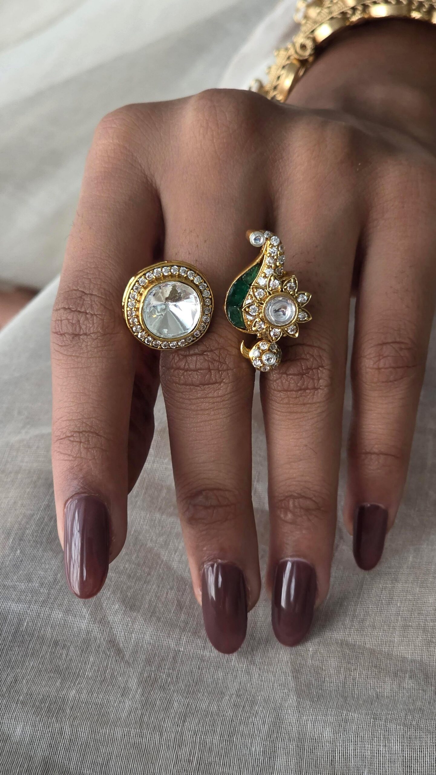 Ruhani Polki Ring Thumbnail