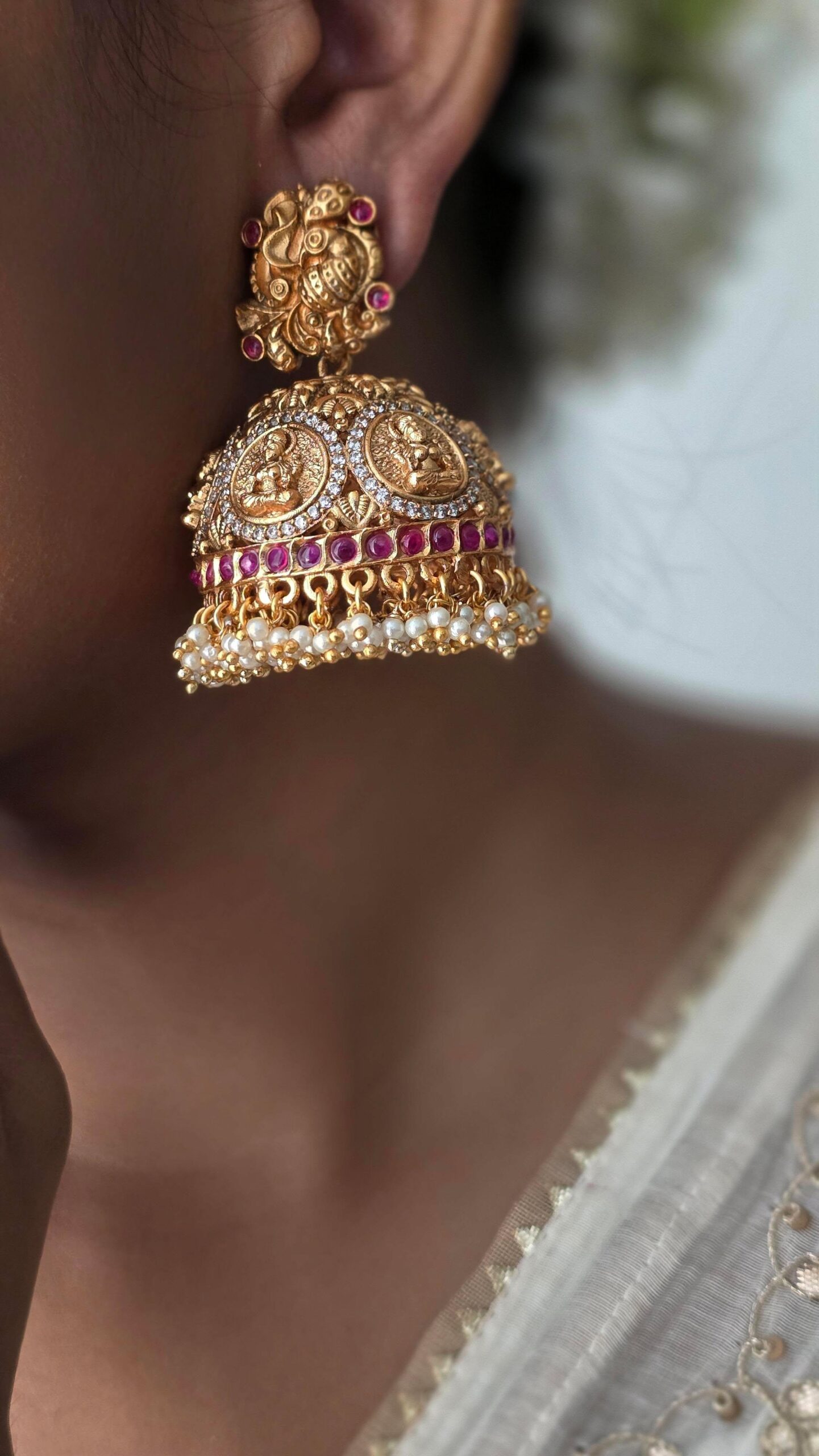 Ananya handcrafted jhumki Thumbnail