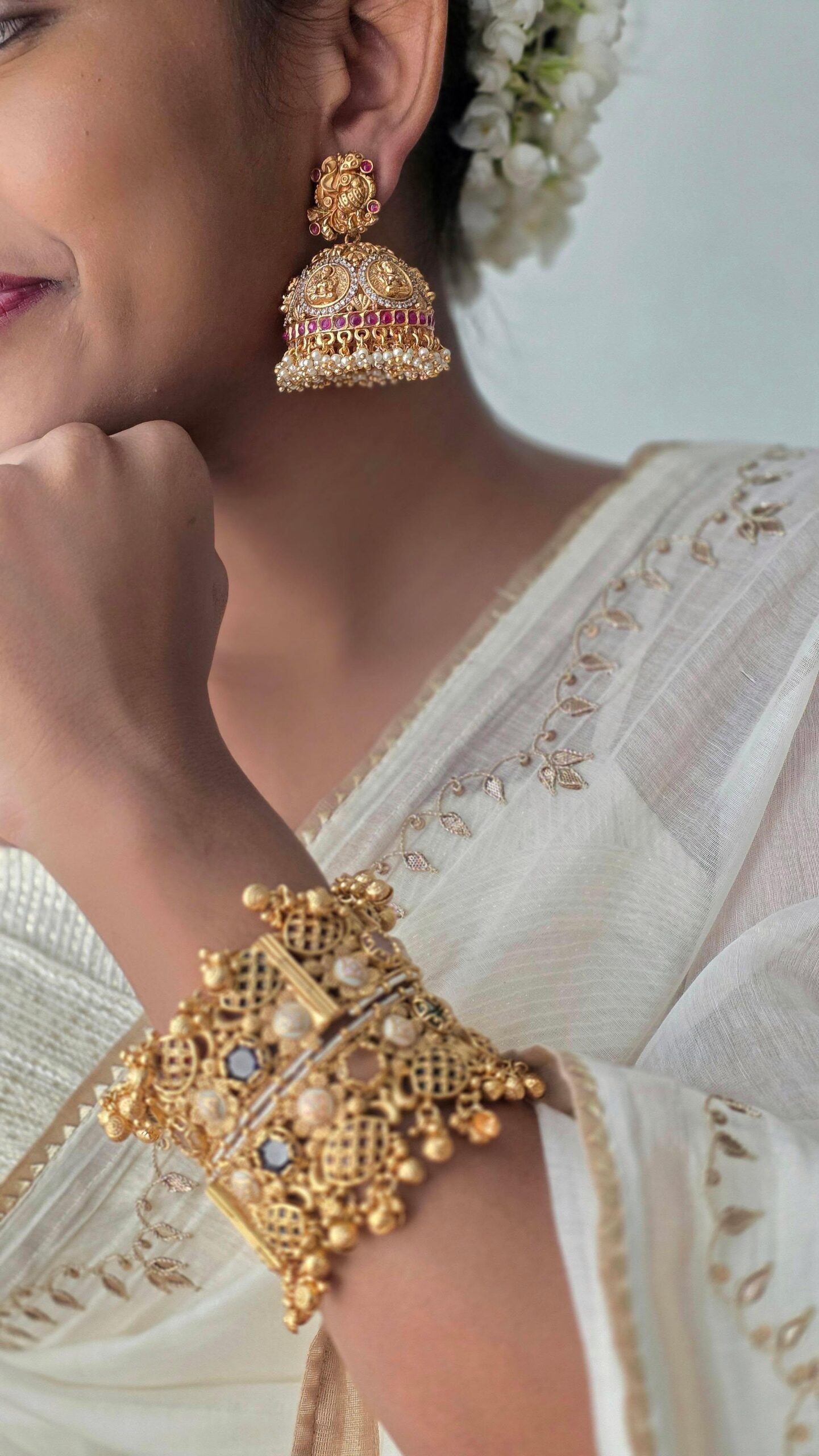 Ananya handcrafted jhumki Thumbnail