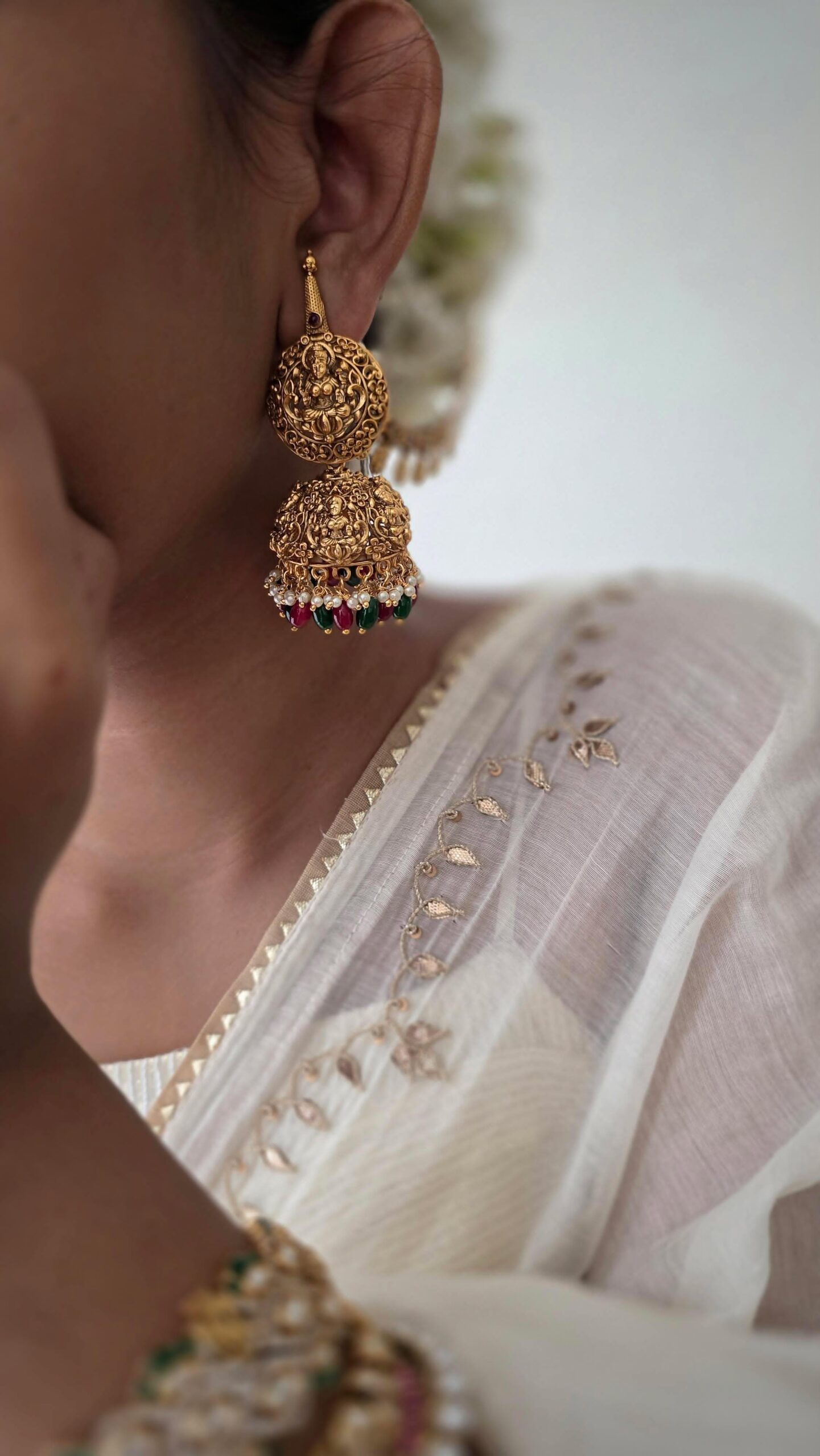 Trisha handcrafted jhumki Thumbnail