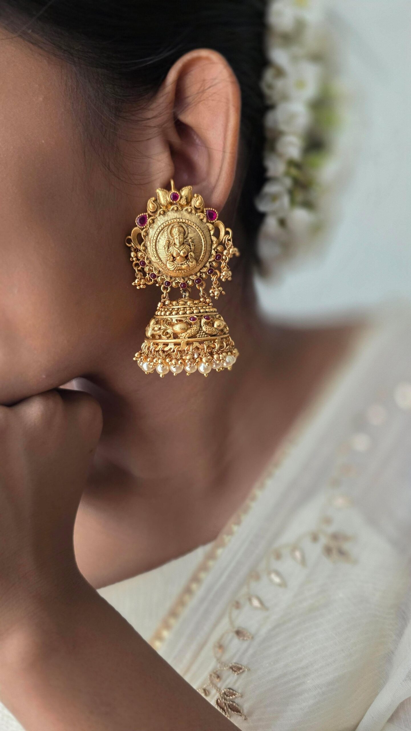 Reva handcrafted jhumki Thumbnail