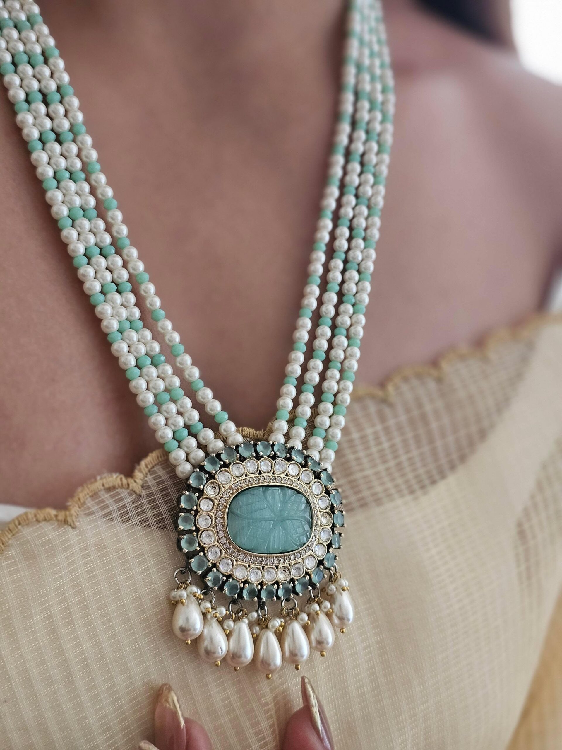 Varnika Long Necklace Thumbnail
