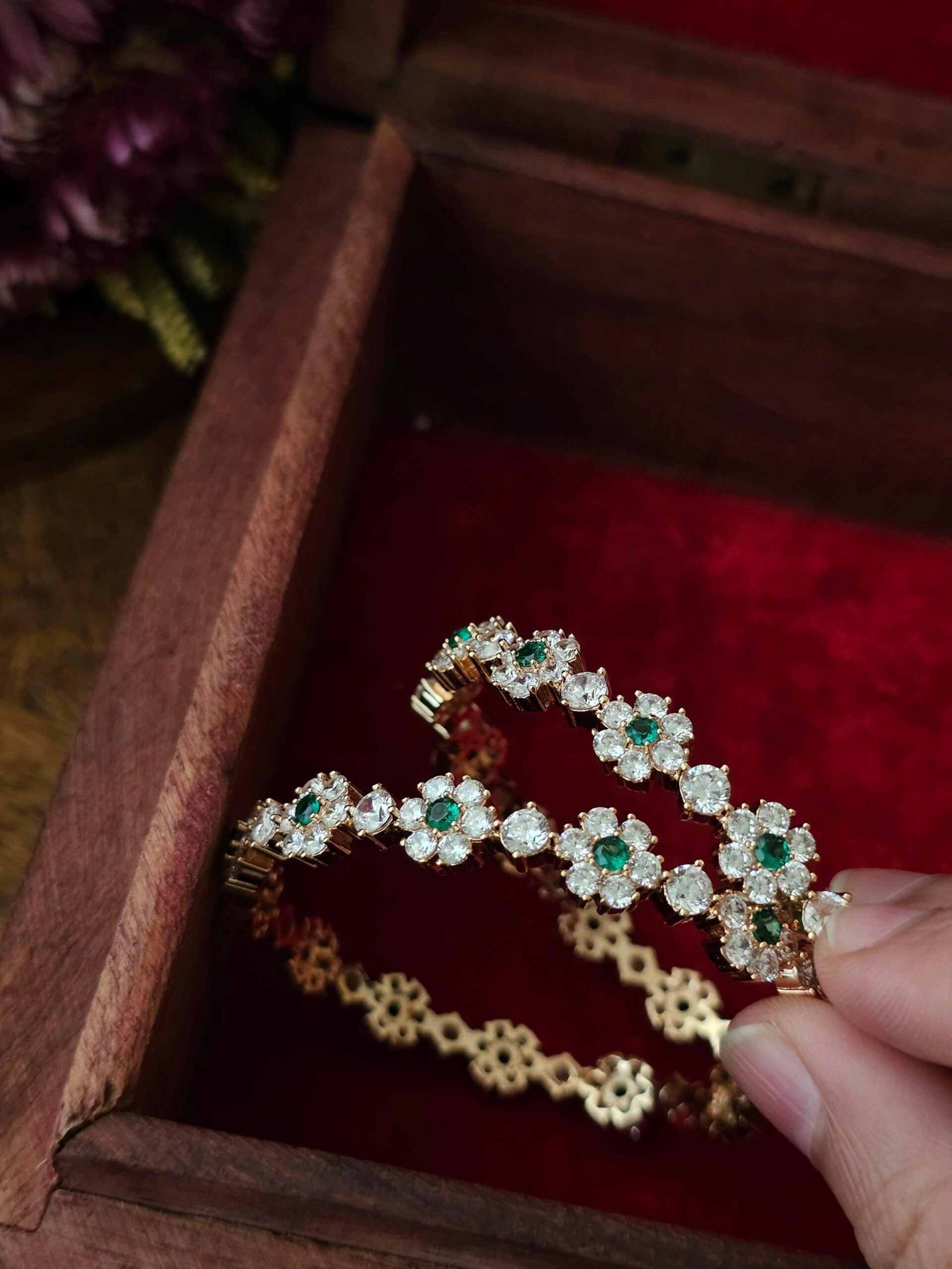 Ursa delicate bangles Thumbnail