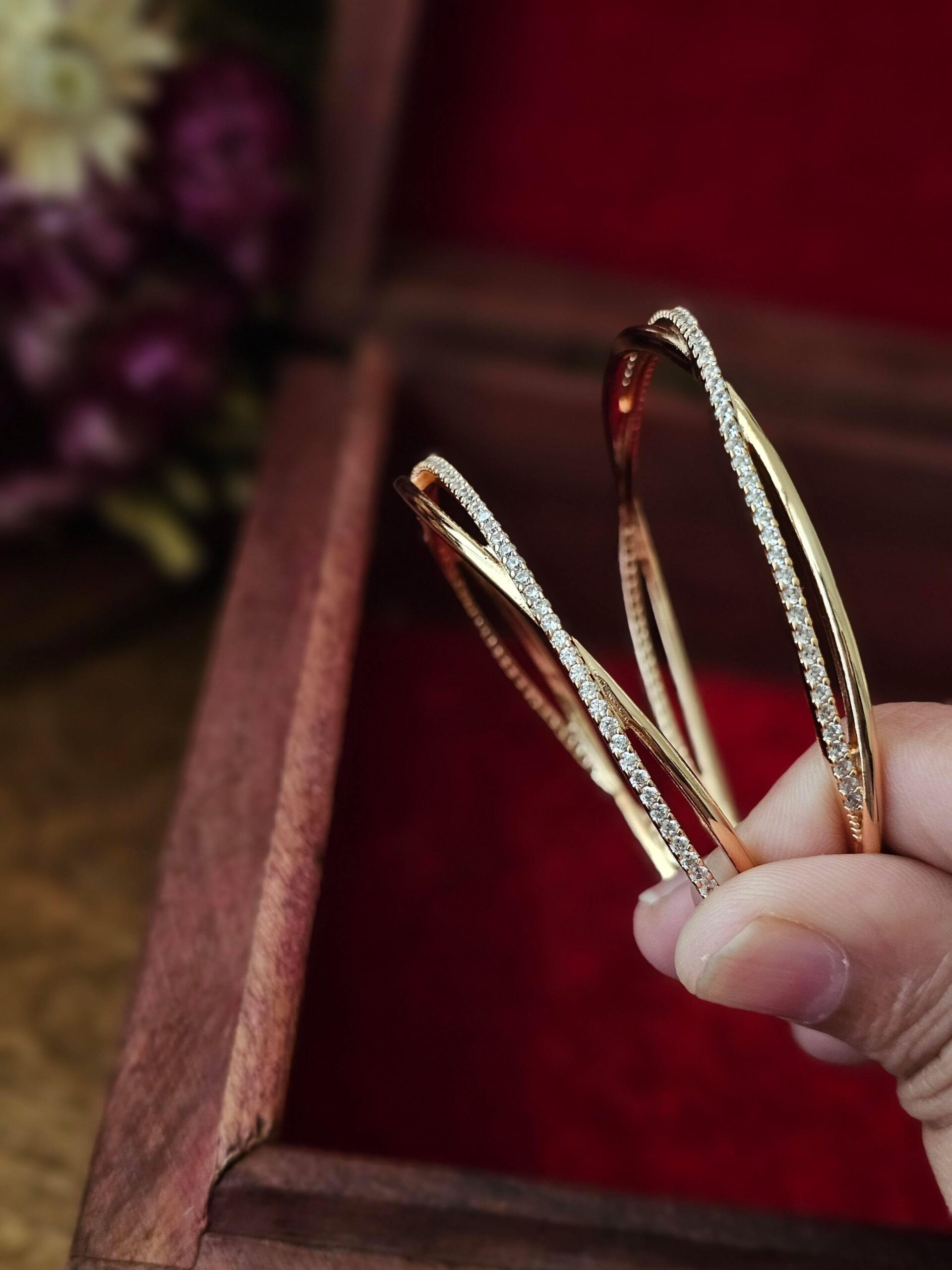 Wren delicate bangles Thumbnail