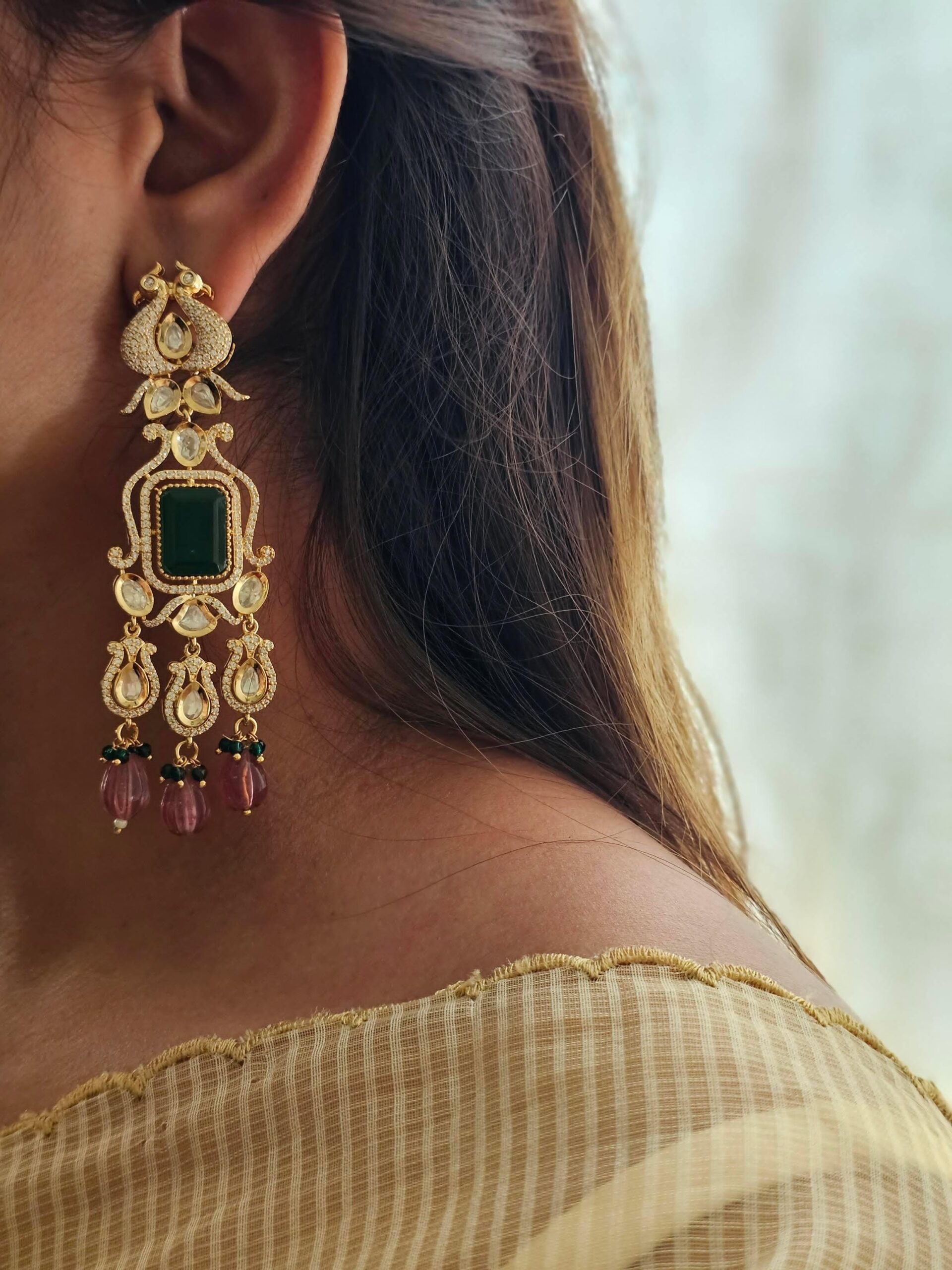 Mayur Zari Necklace Thumbnail