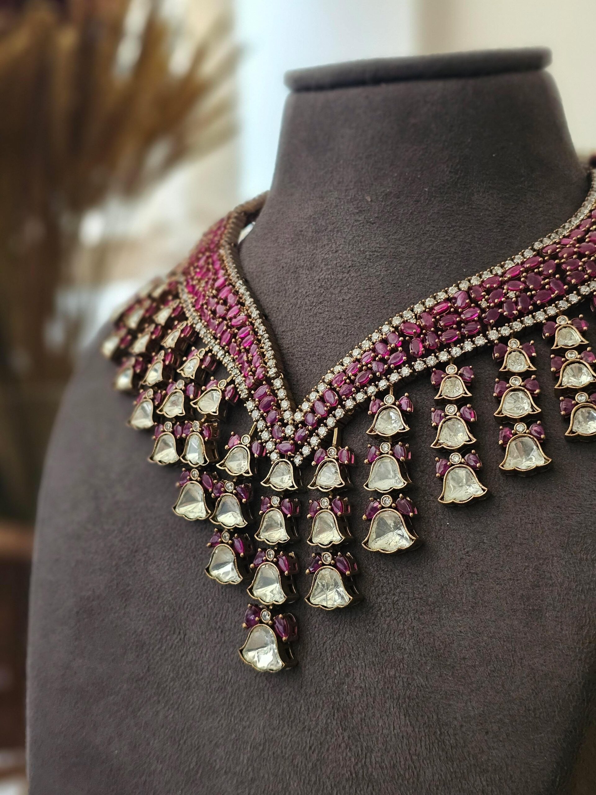 Nazariya Polki Necklace Thumbnail
