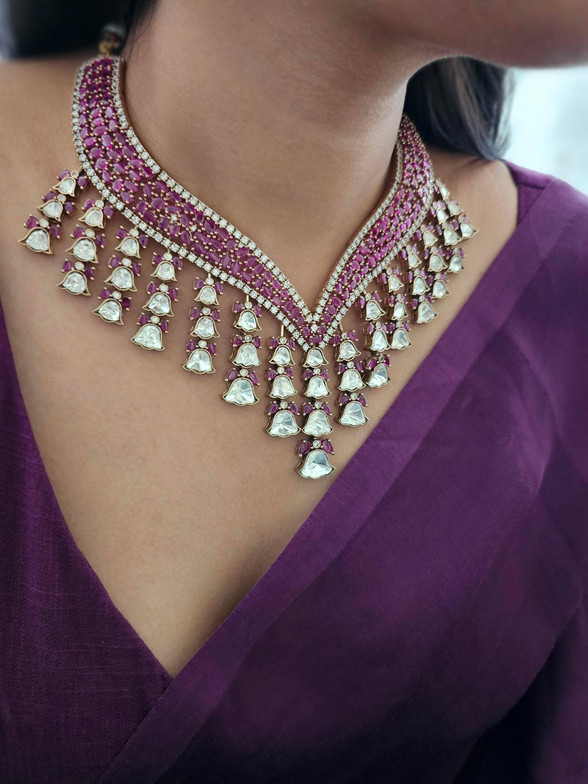 Nazariya Polki Necklace Thumbnail