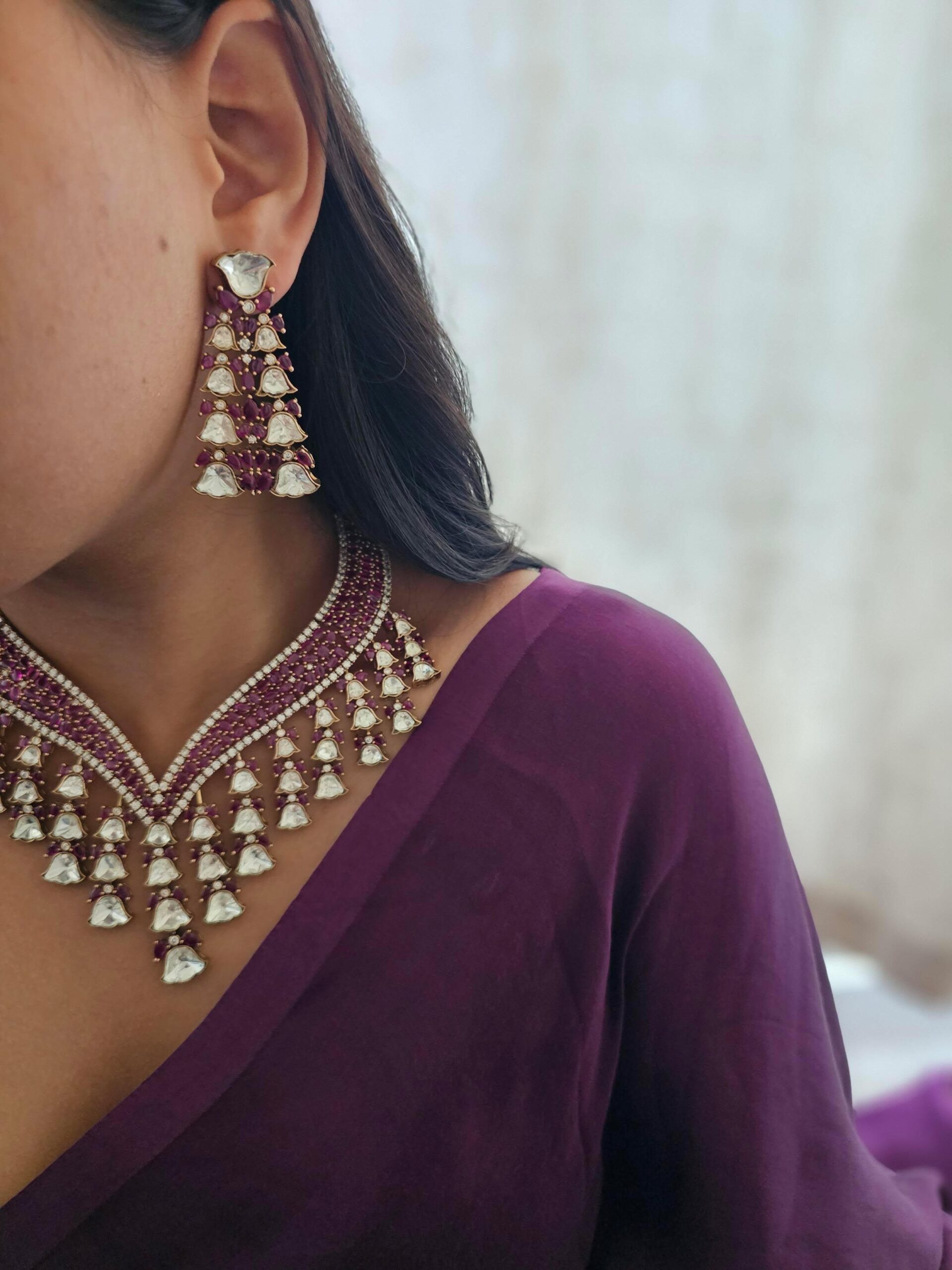 Nazariya Polki Necklace Thumbnail