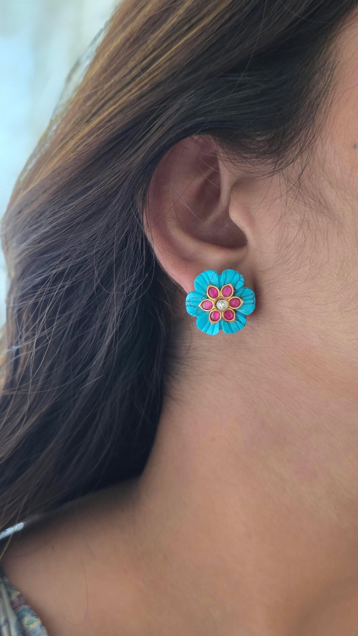 Phool Handcrafted Studs Thumbnail
