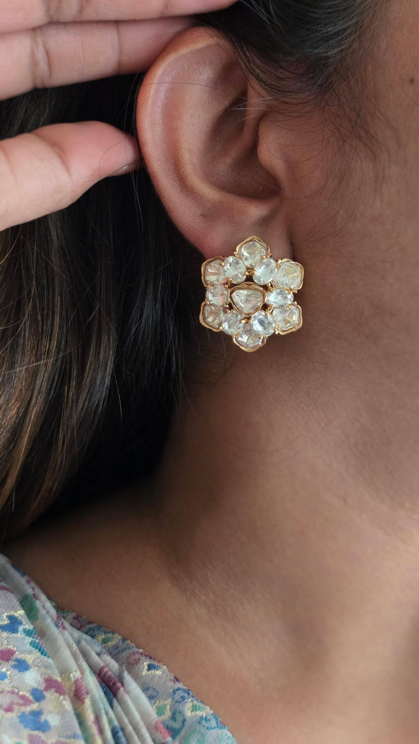 Hiya Polki Studs Thumbnail