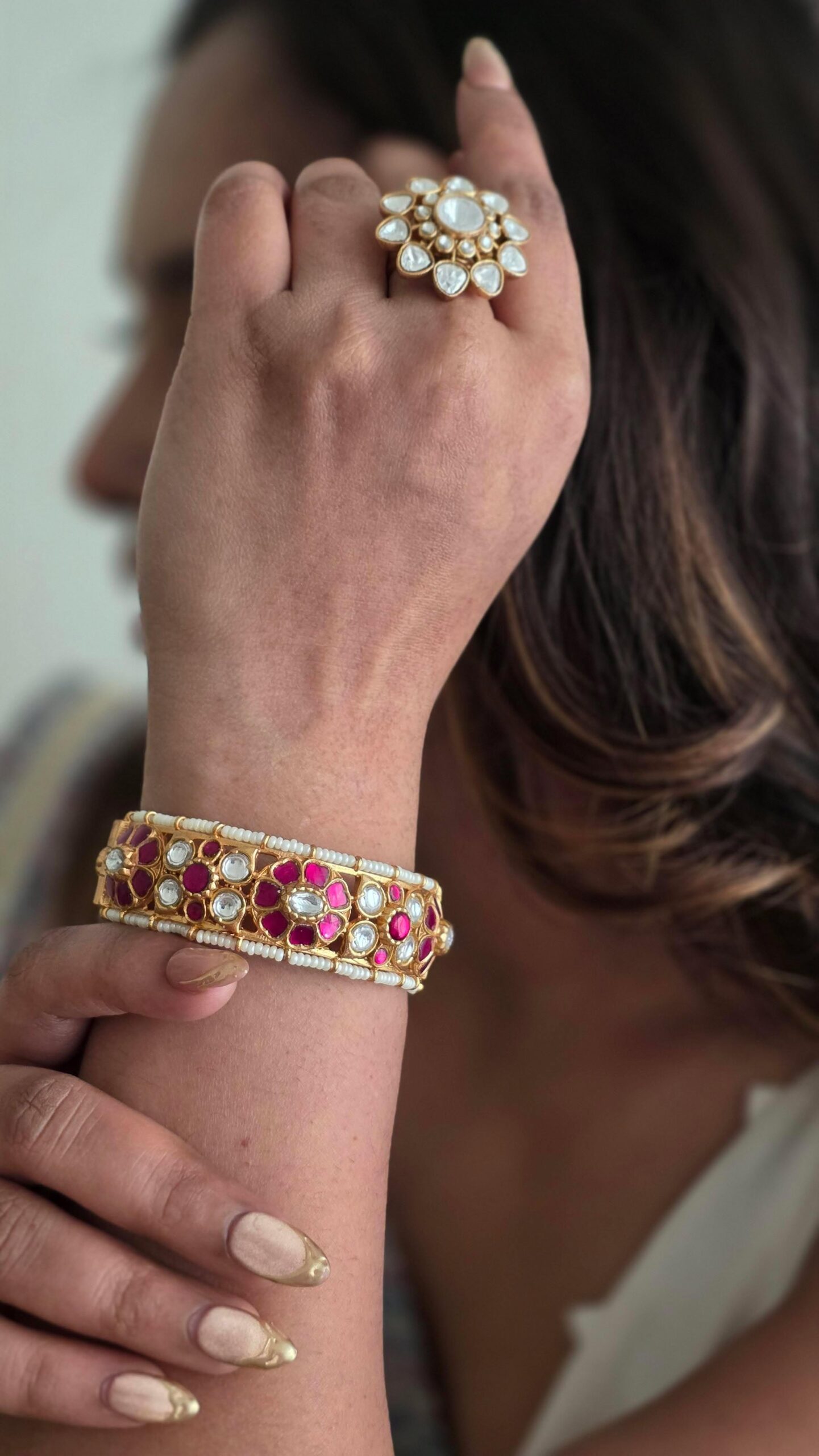 Geetika Handcrafted Openable Kada Thumbnail