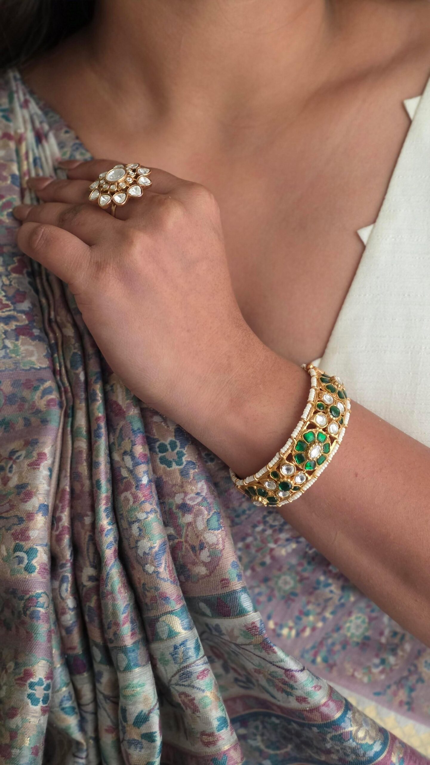 Geetika Handcrafted Openable Kada Thumbnail