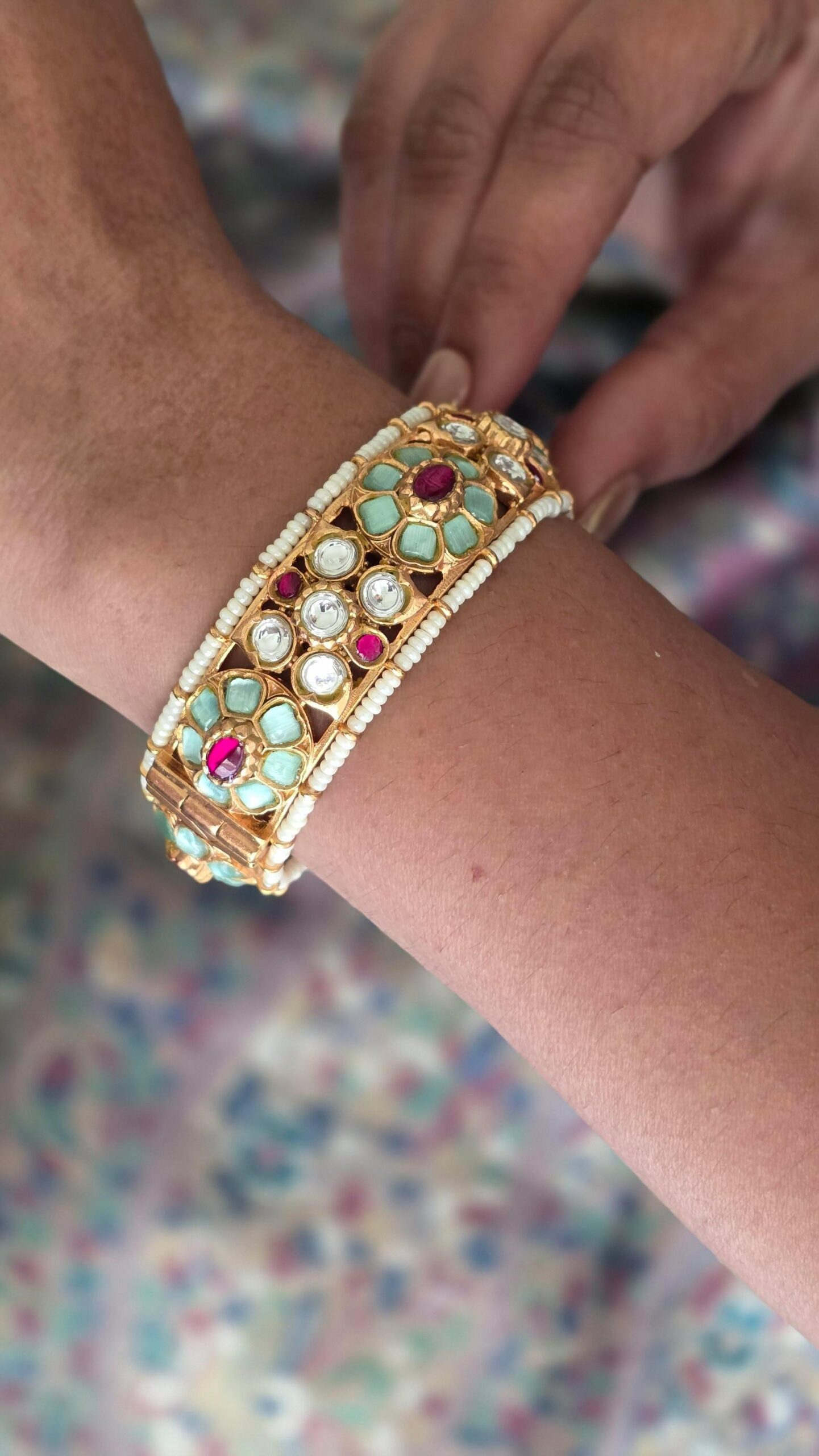 Geetika Handcrafted Openable Kada Thumbnail