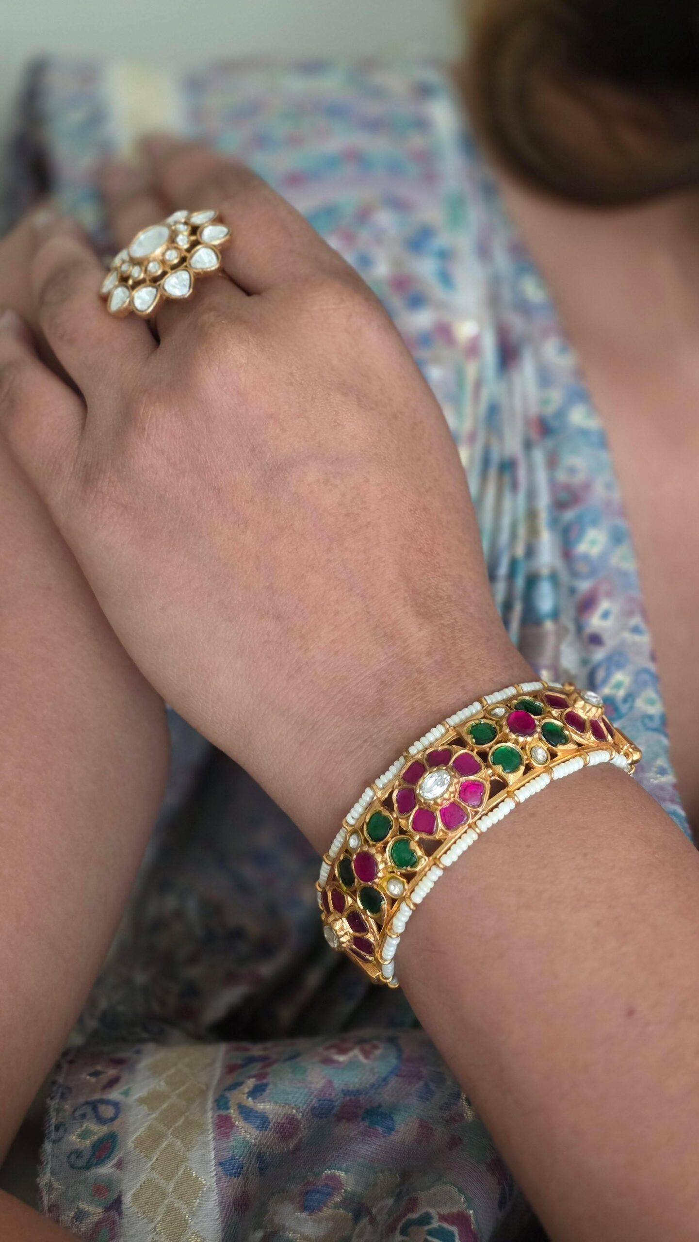 Geetika Handcrafted Openable Kada Thumbnail