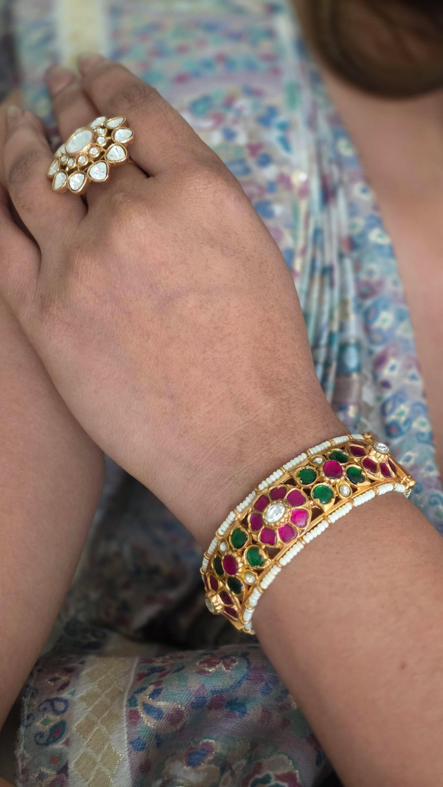 Geetika Handcrafted Openable Kada Thumbnail