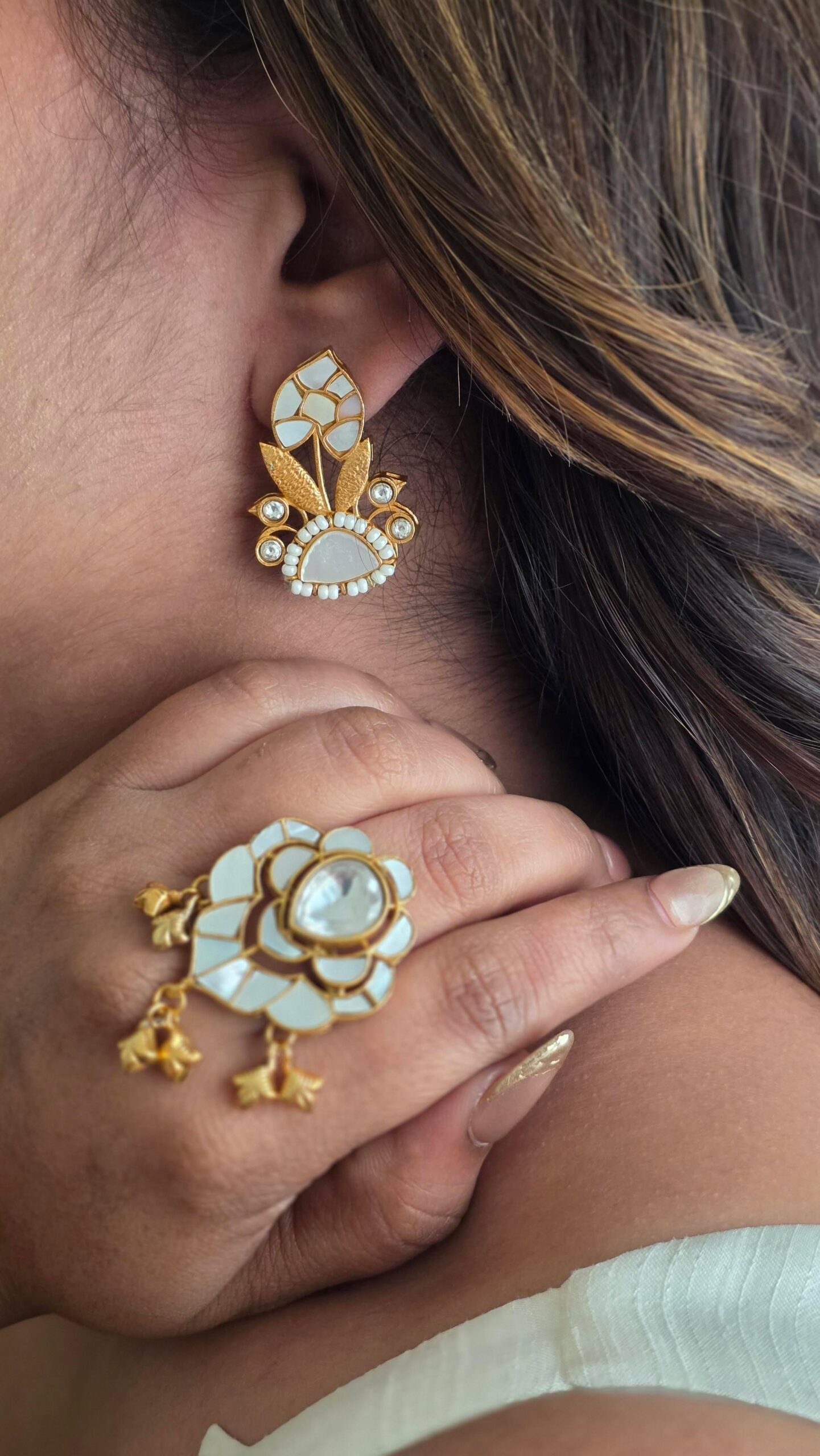 Fiza handcrafted earrings Thumbnail