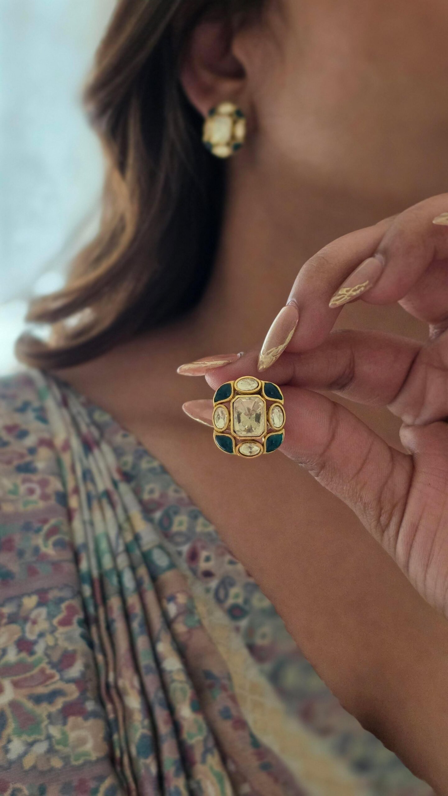 Priti polki studs Thumbnail