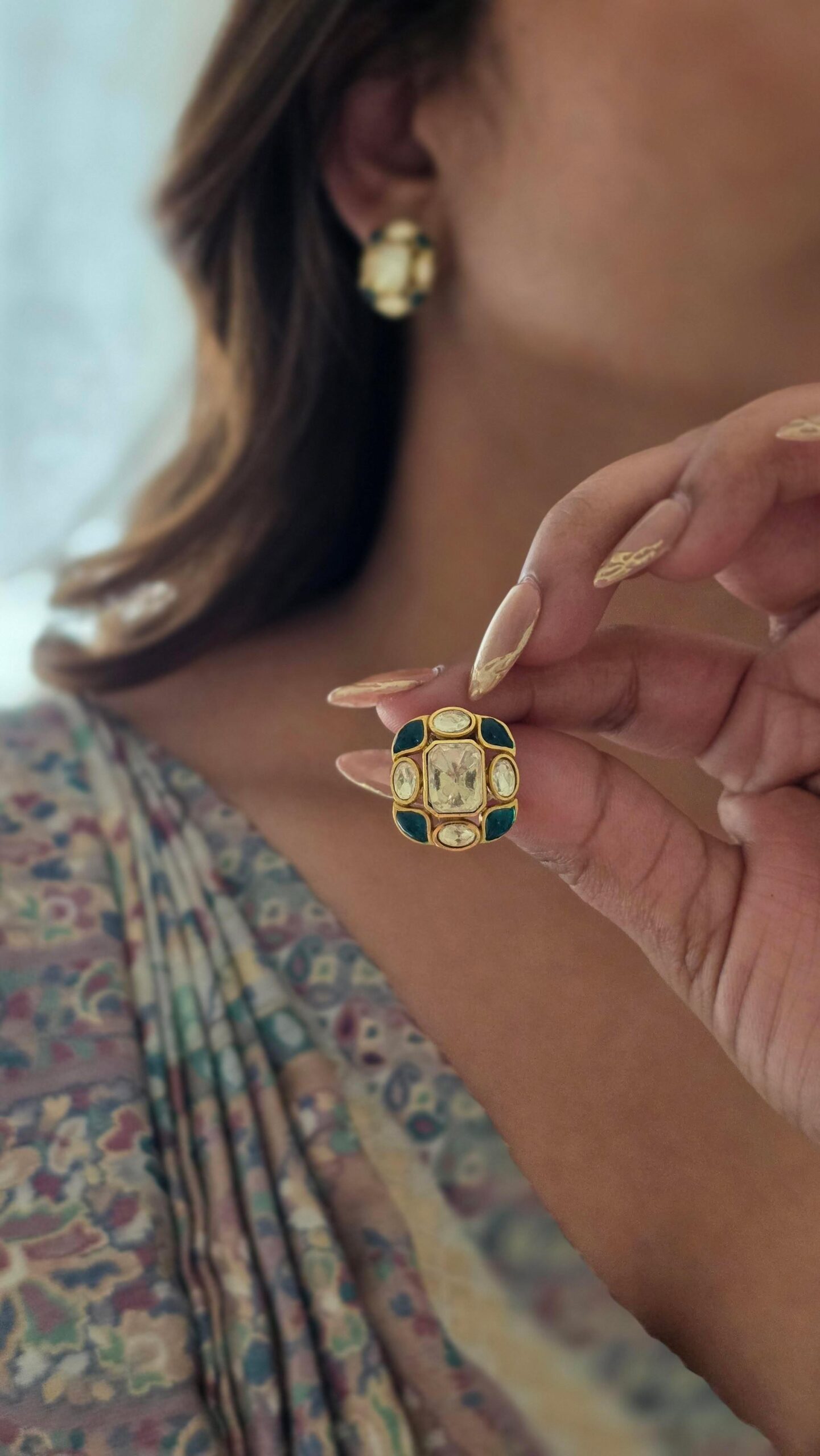 Priti polki studs Thumbnail