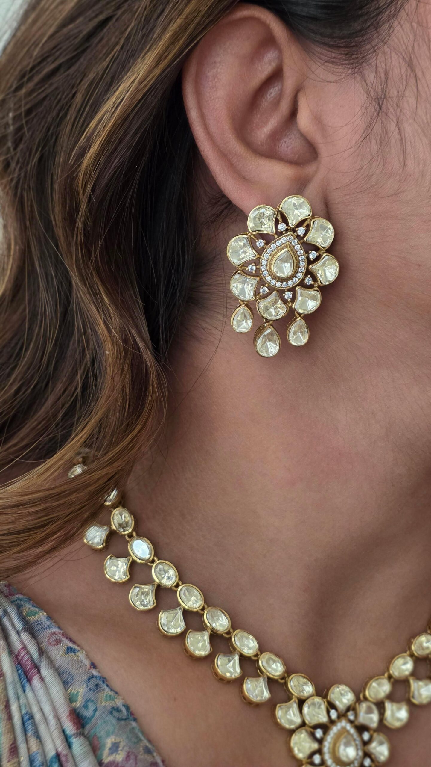 Hanika polki necklace Thumbnail