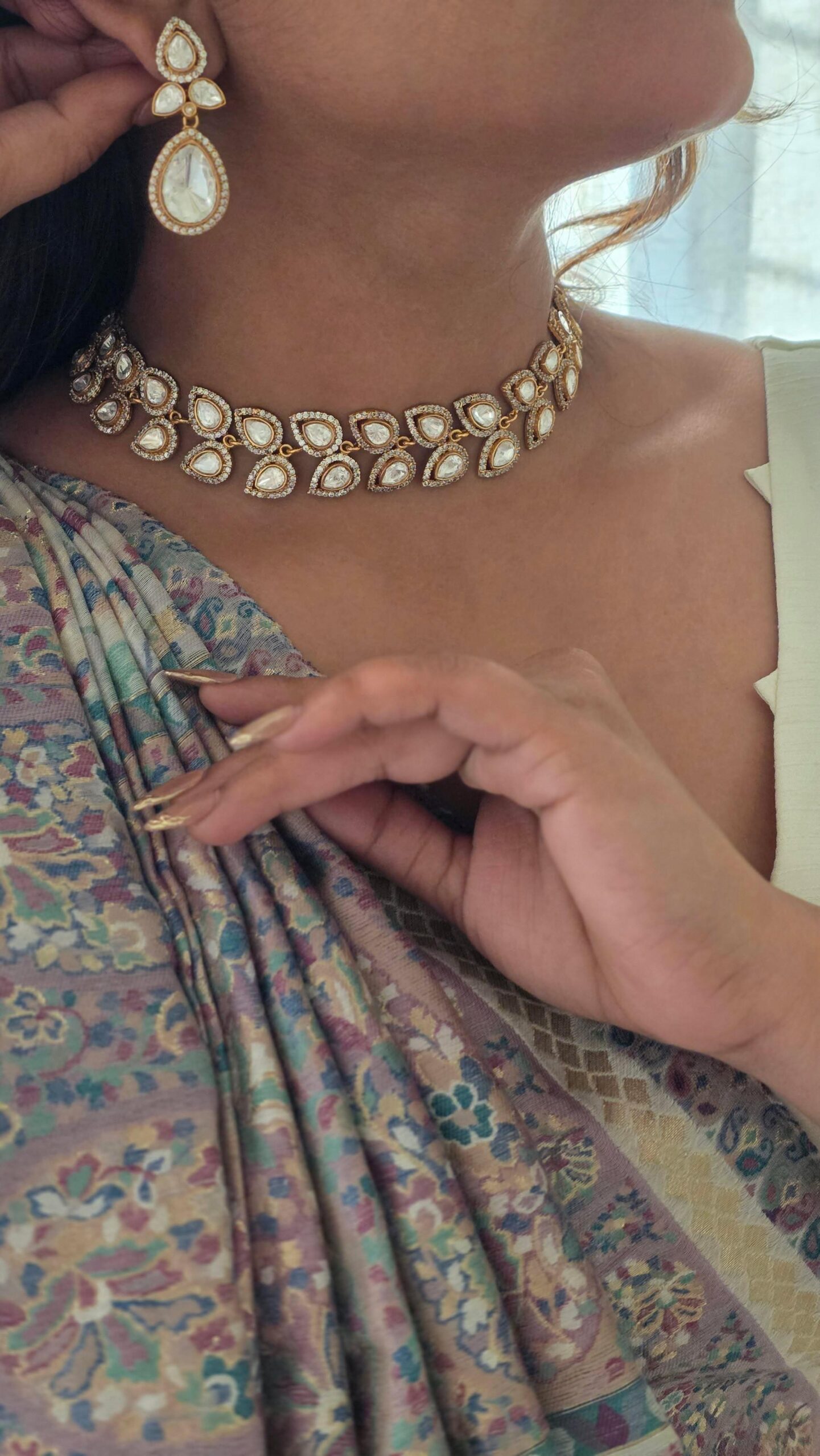 Prisha polki choker Thumbnail