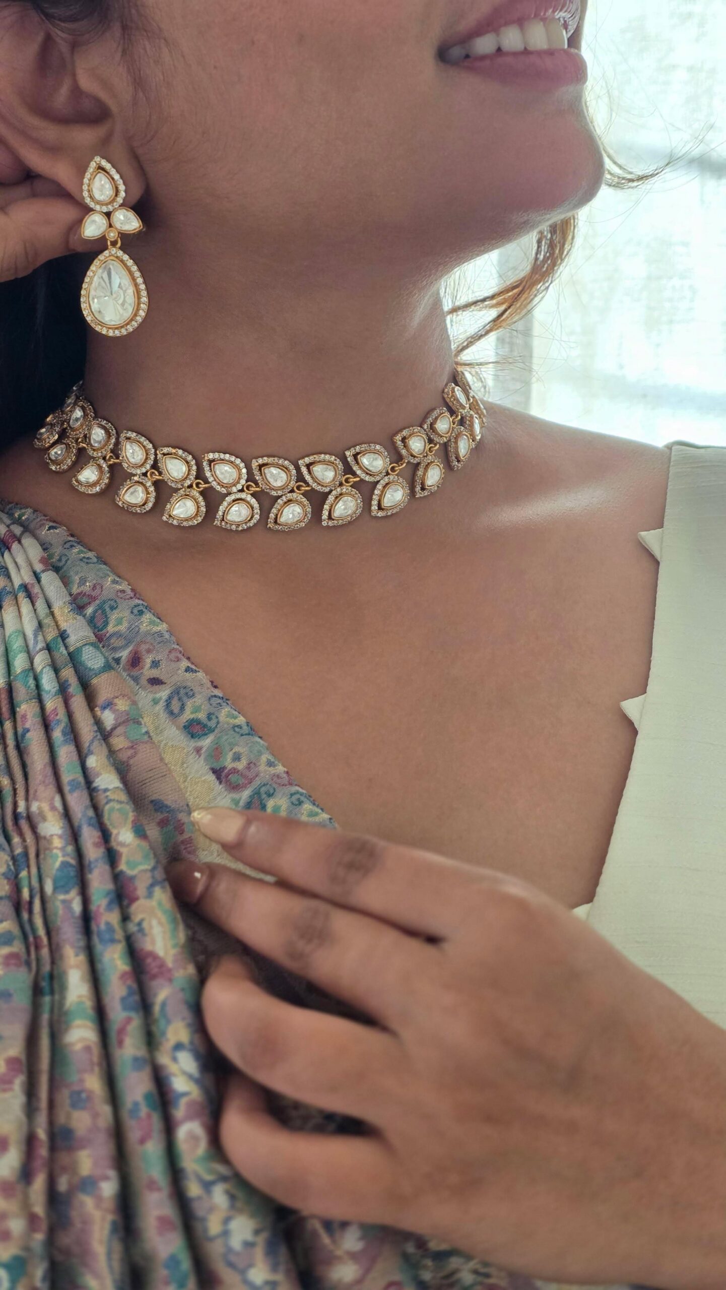 Prisha polki choker Thumbnail