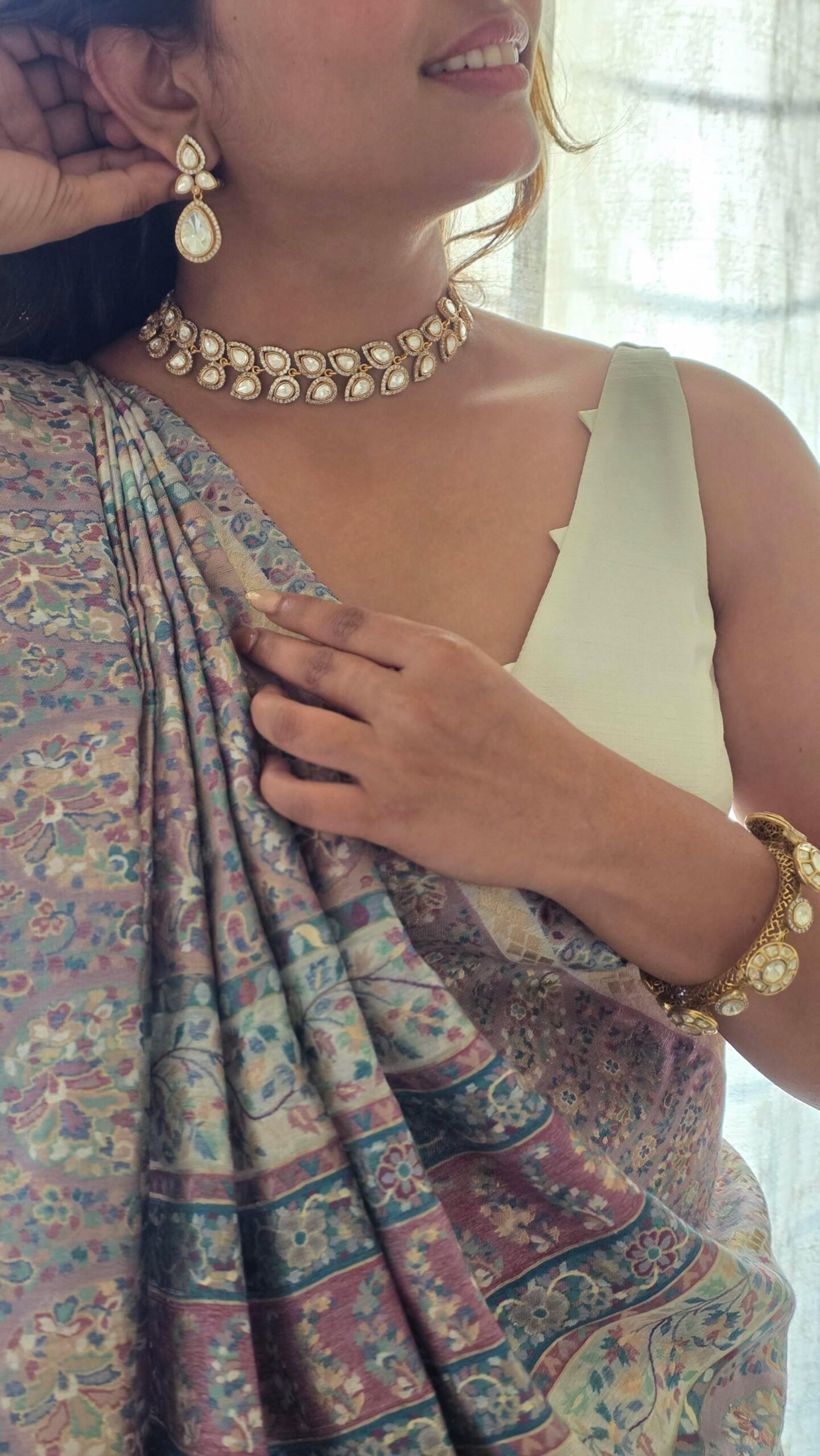 Prisha polki choker Thumbnail