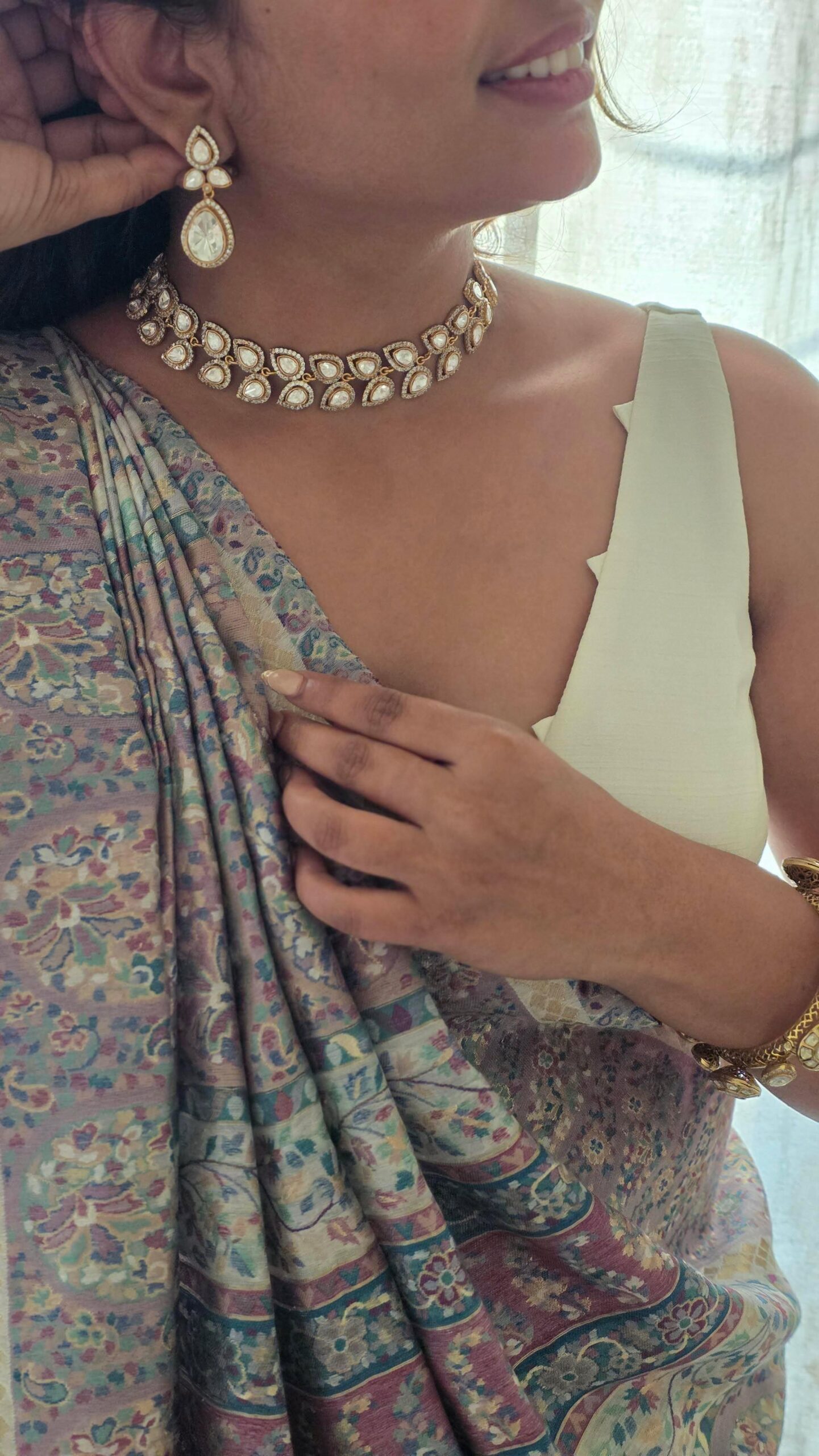 Prisha polki choker Thumbnail