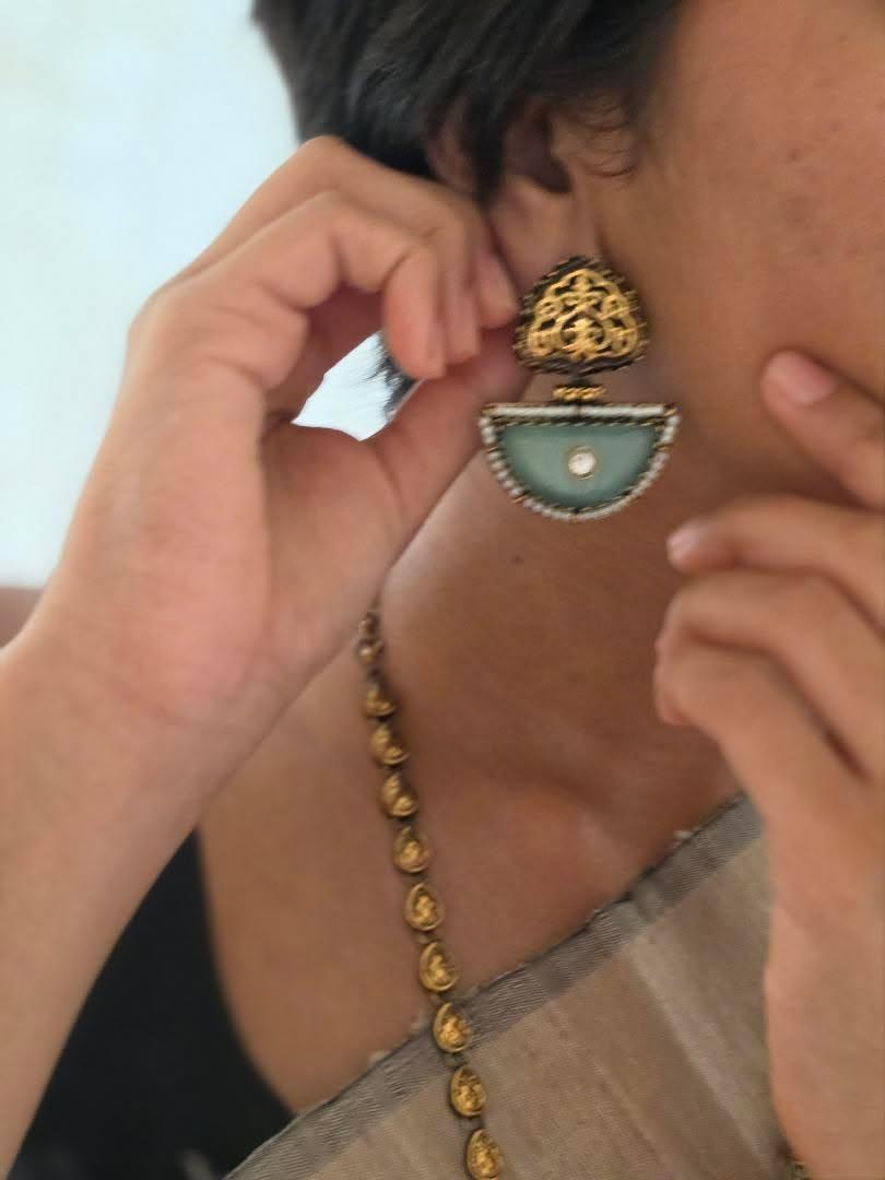 Aaravi handcrafted long necklace Thumbnail