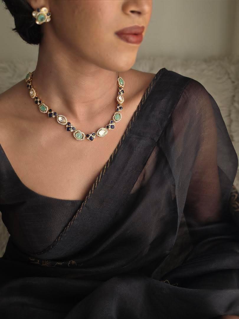 Saivi polki necklace Thumbnail
