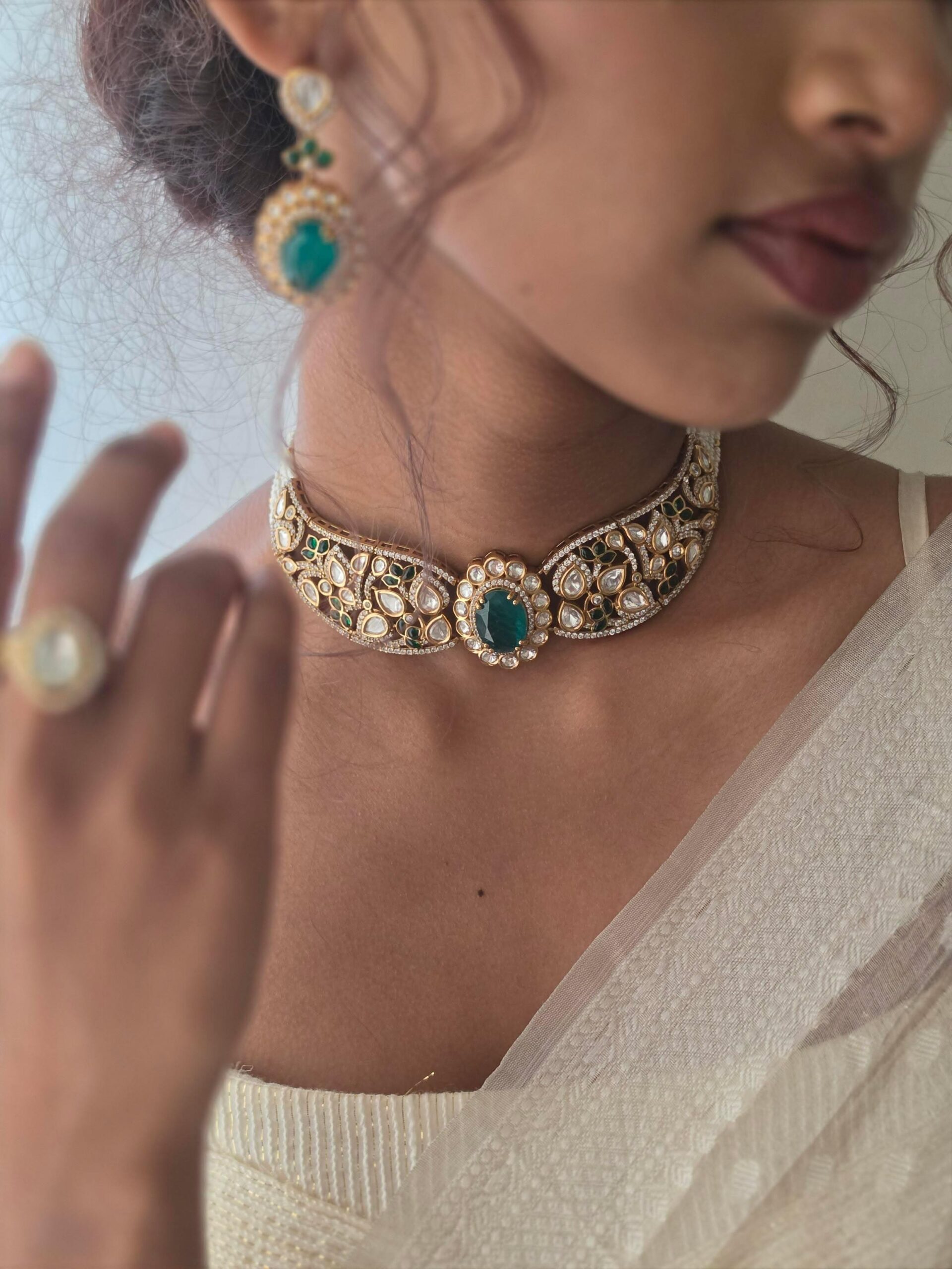 Sienna polki necklace Thumbnail