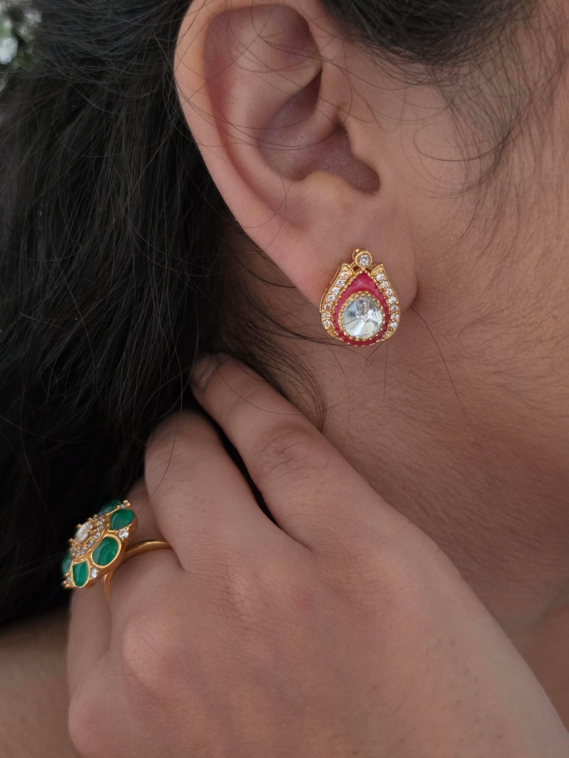 Vaishnavi delicate long necklace Thumbnail