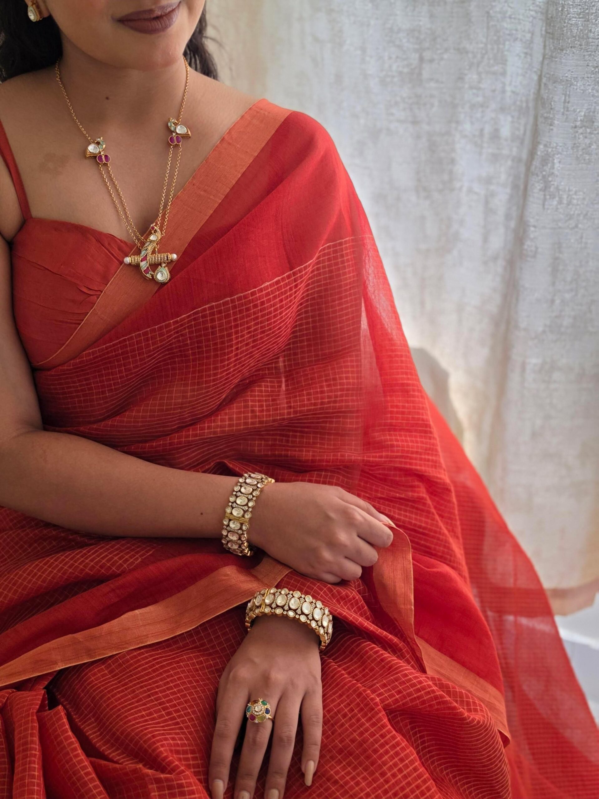 Vaishnavi delicate long necklace Thumbnail