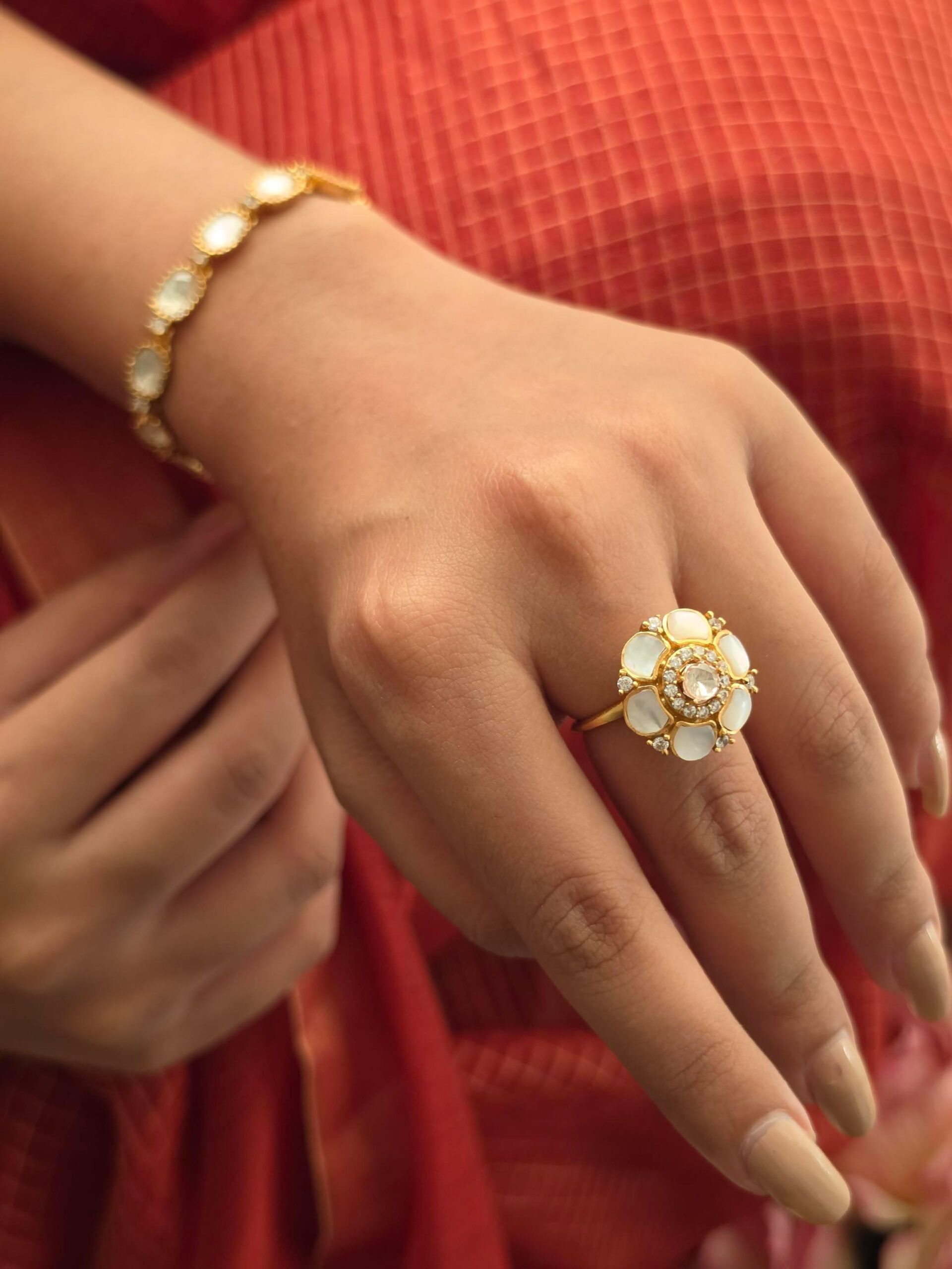 Meher polki bracelet Thumbnail