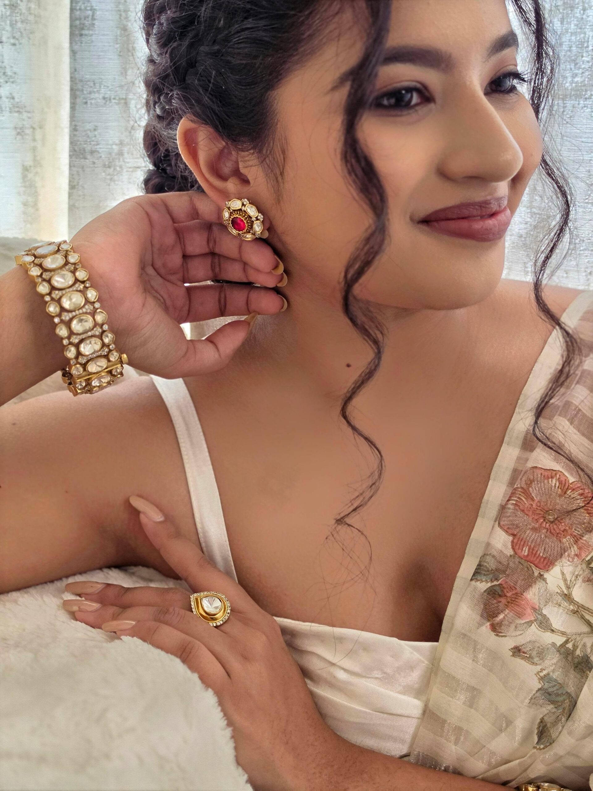 Nita polki studs Thumbnail