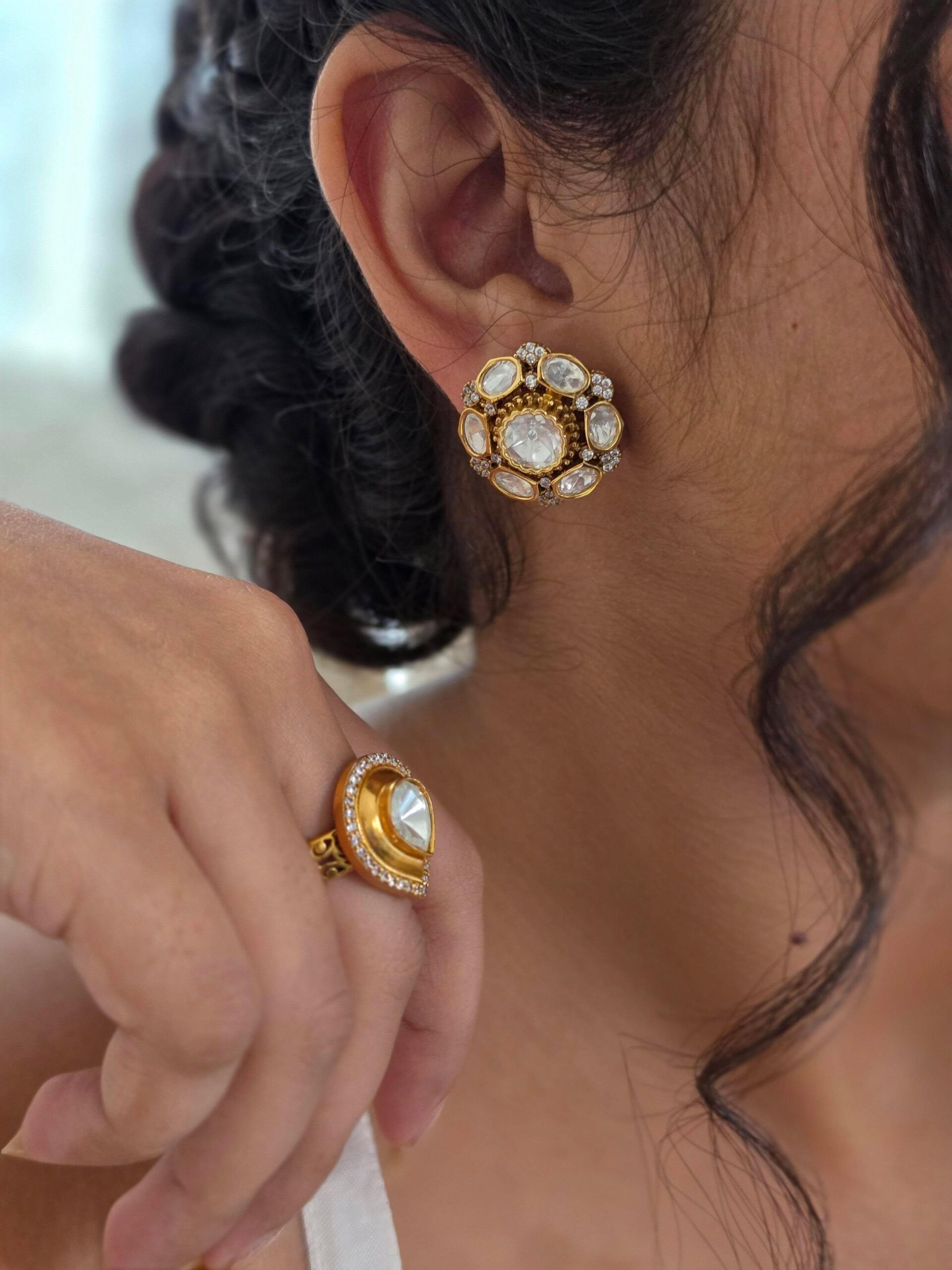 Nita polki studs Thumbnail