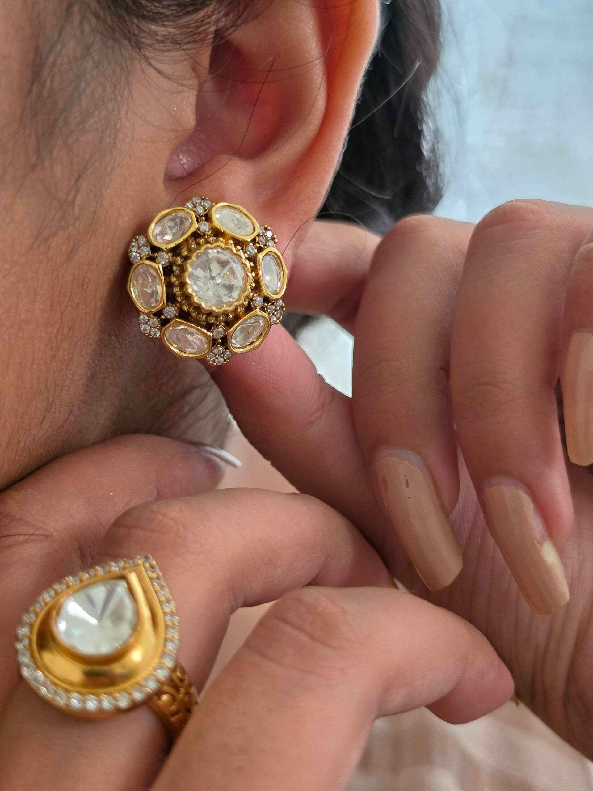 Nita polki studs Thumbnail