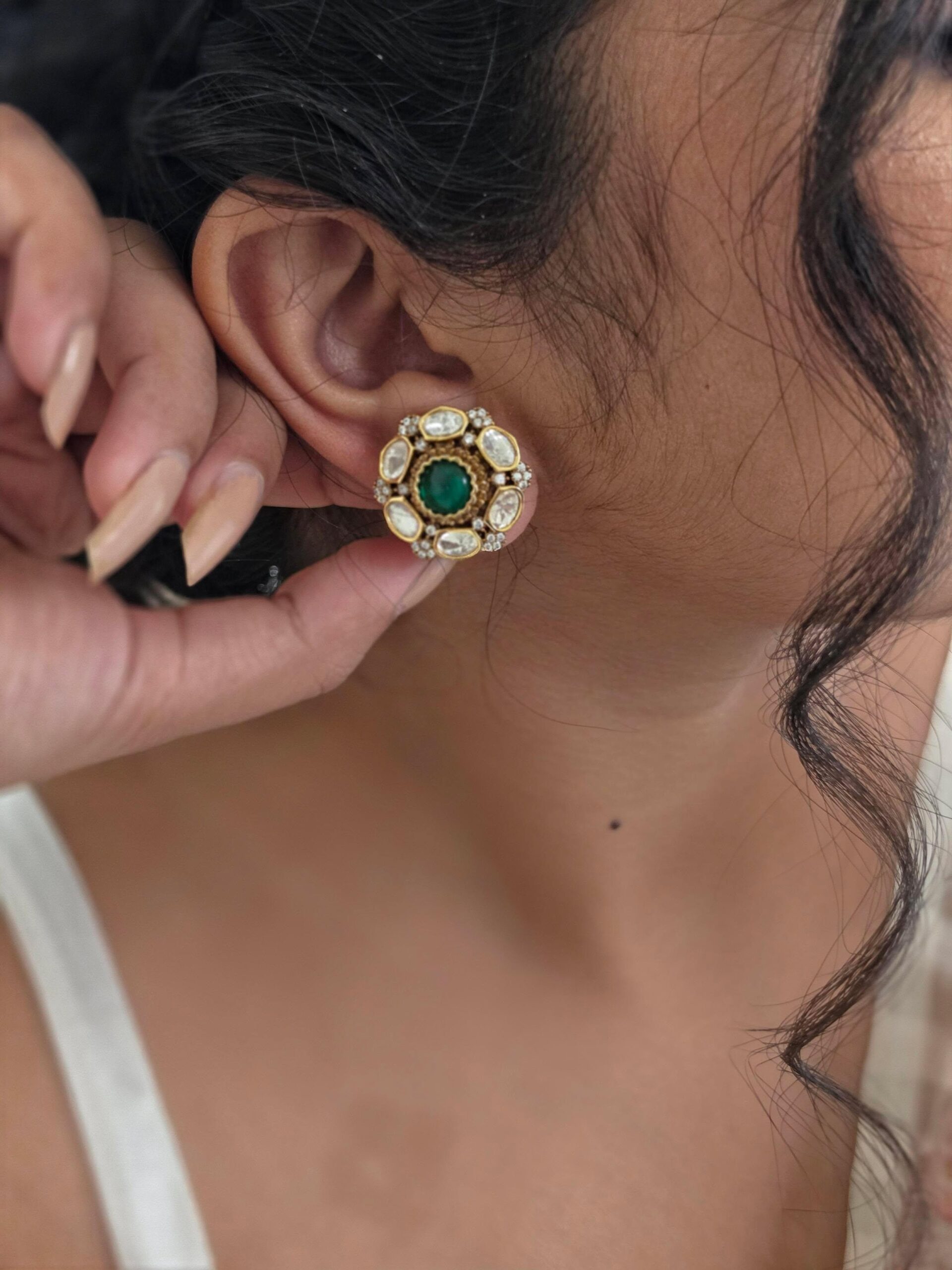 Nita polki studs Thumbnail