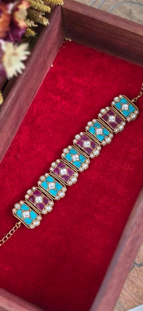 Meher handcrafted choker Thumbnail
