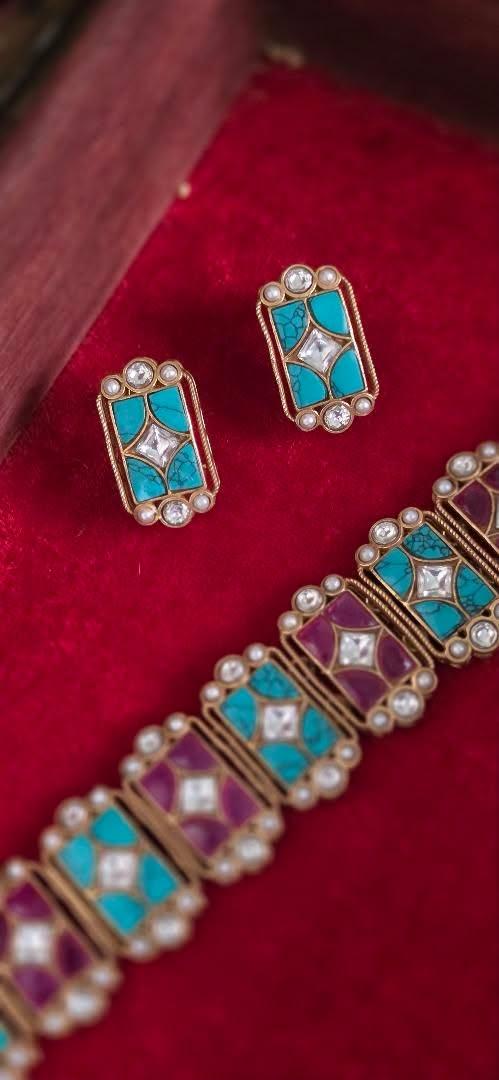 Meher handcrafted choker Thumbnail