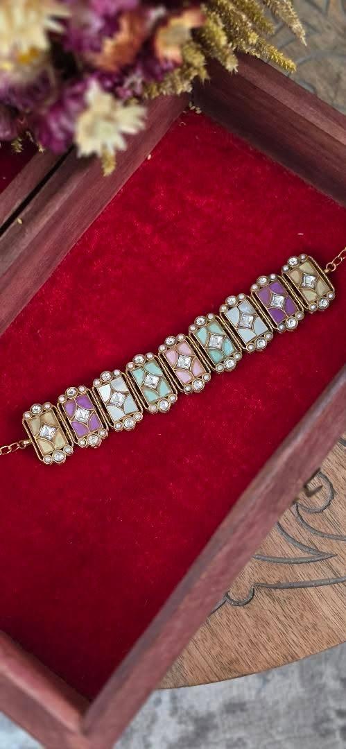 Meher handcrafted choker Thumbnail